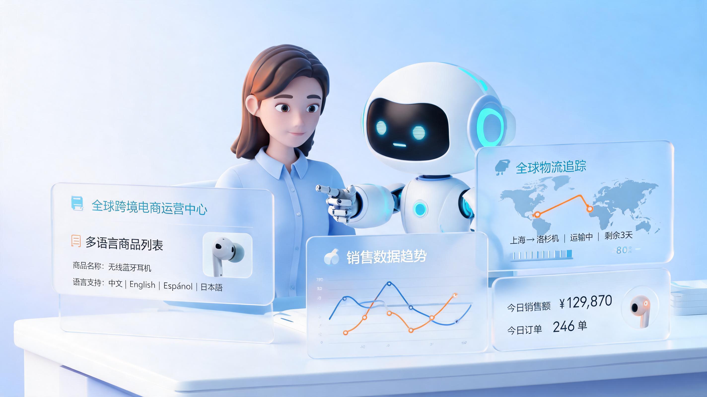 AI智能体如何帮跨境电商卖家？零基础入门指南