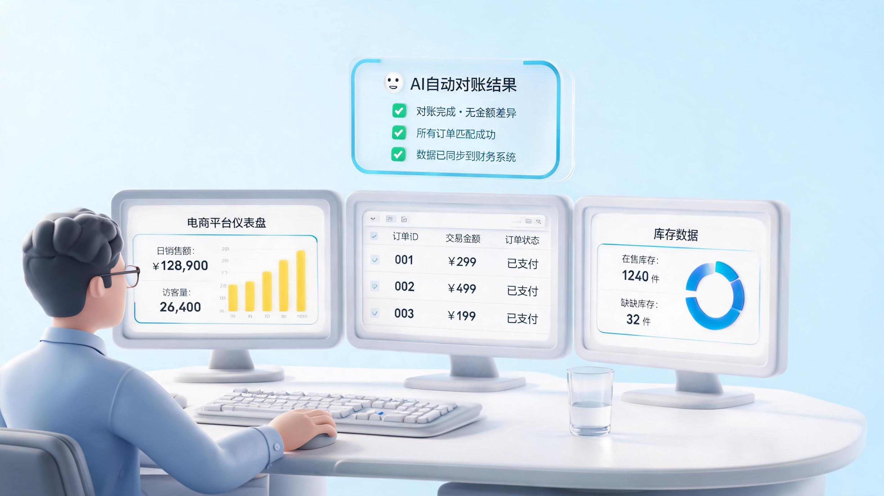 70+平台账单怎么自动对账?实在Agent一招解决多平台财务对账难题