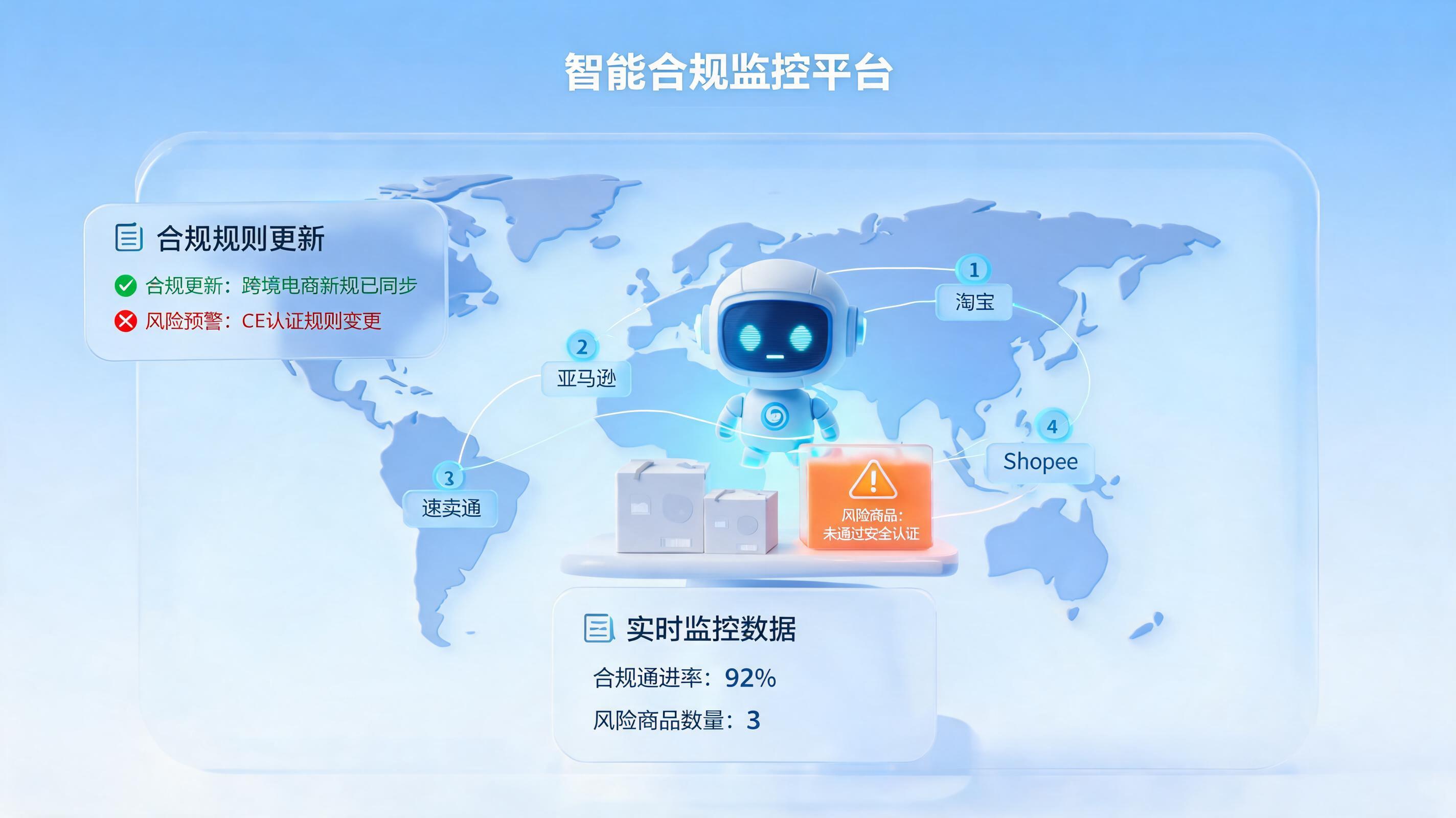 多平台合规规则更新跟不上?实在Agent如何自动适配检测商品
