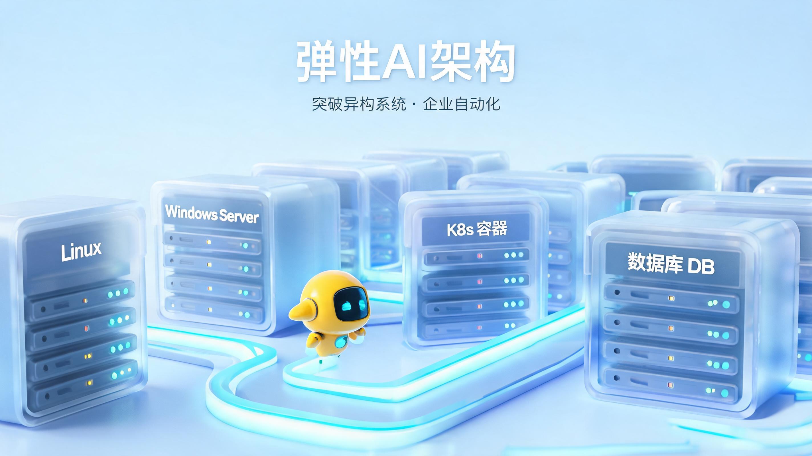 系统异构导致自动化难以落地？弹性智能体架构成破局关键_图1