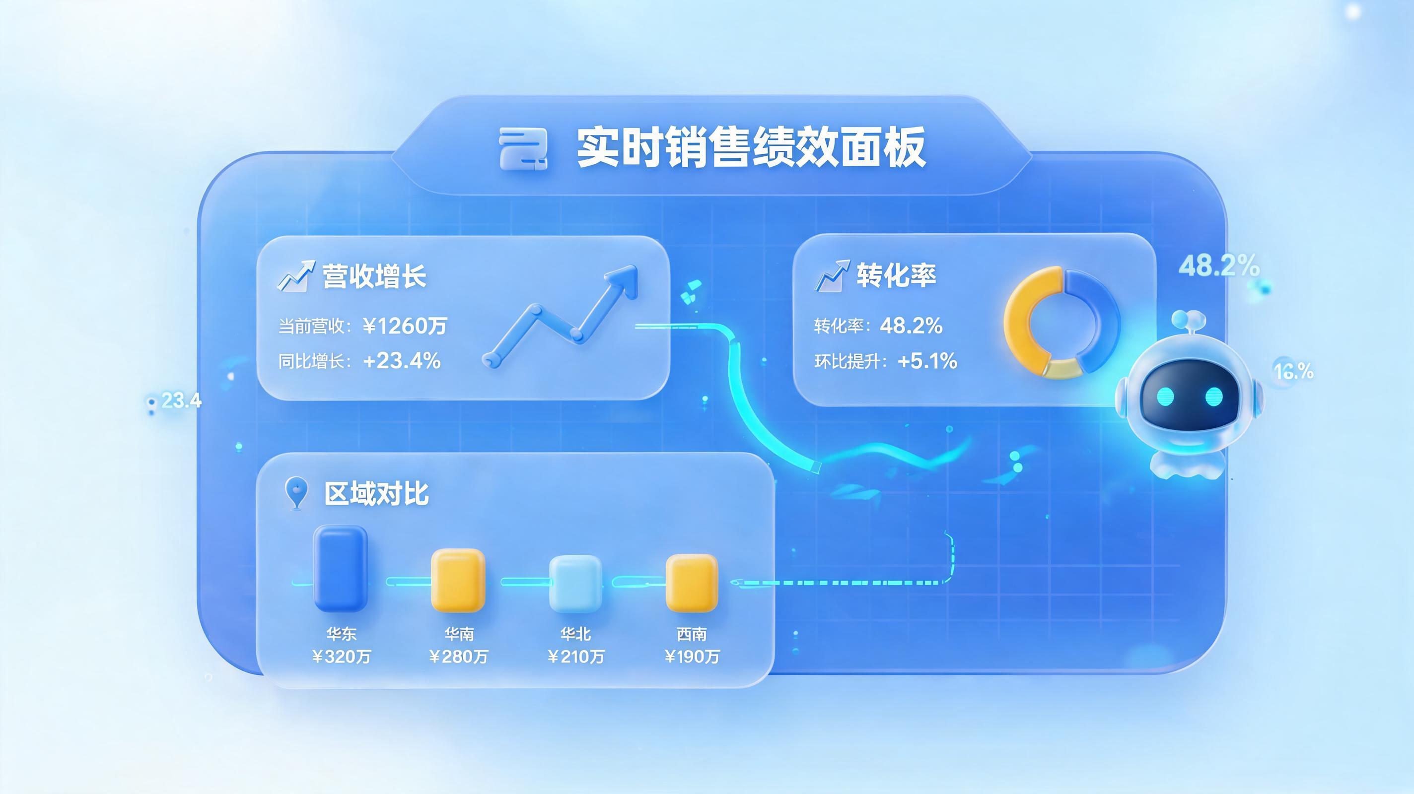 销售业绩看板如何自动搭建?破解手动更新的效率黑洞