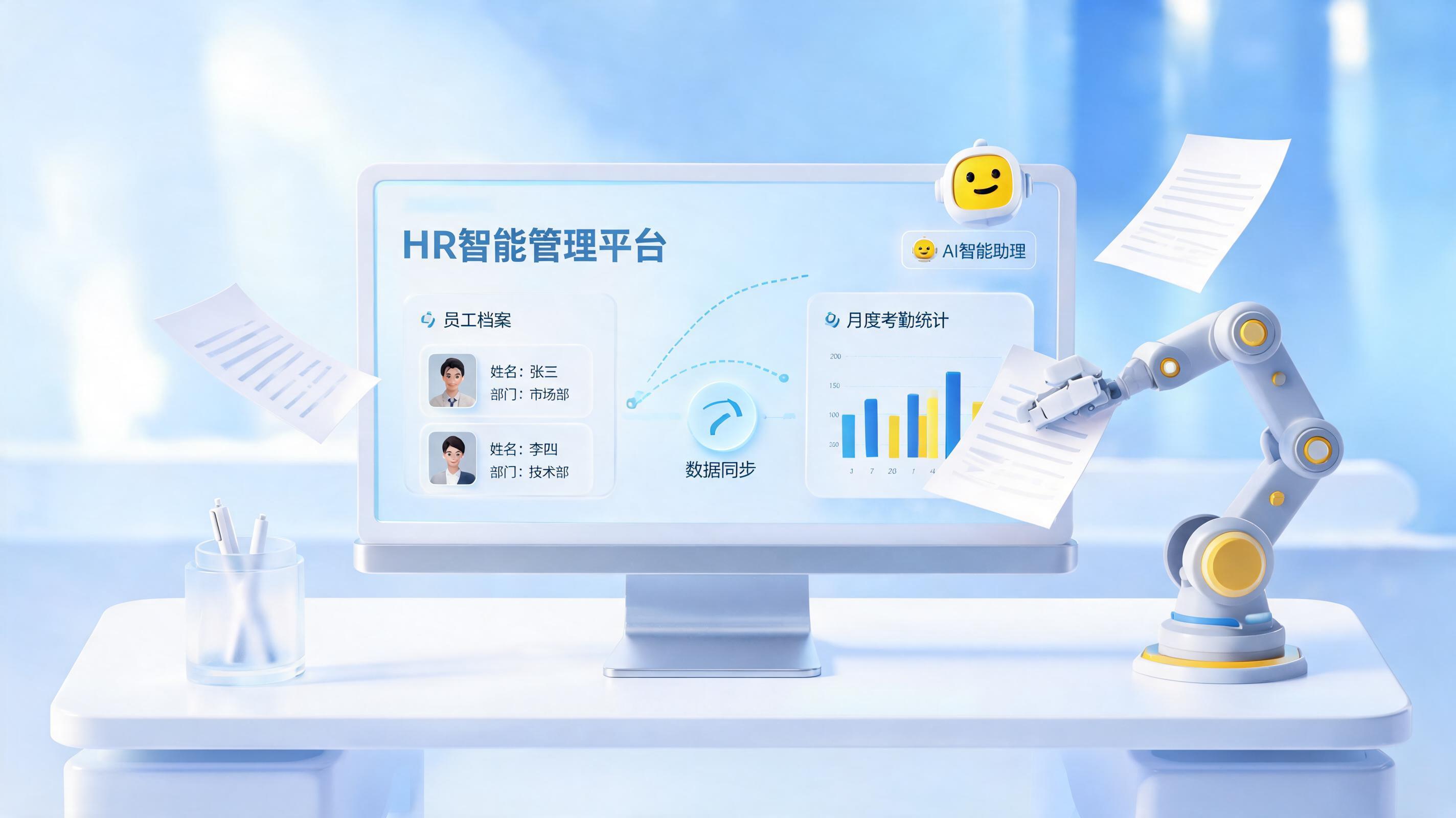 员工档案管理有哪些智能工具?智能体成HR效率新高地