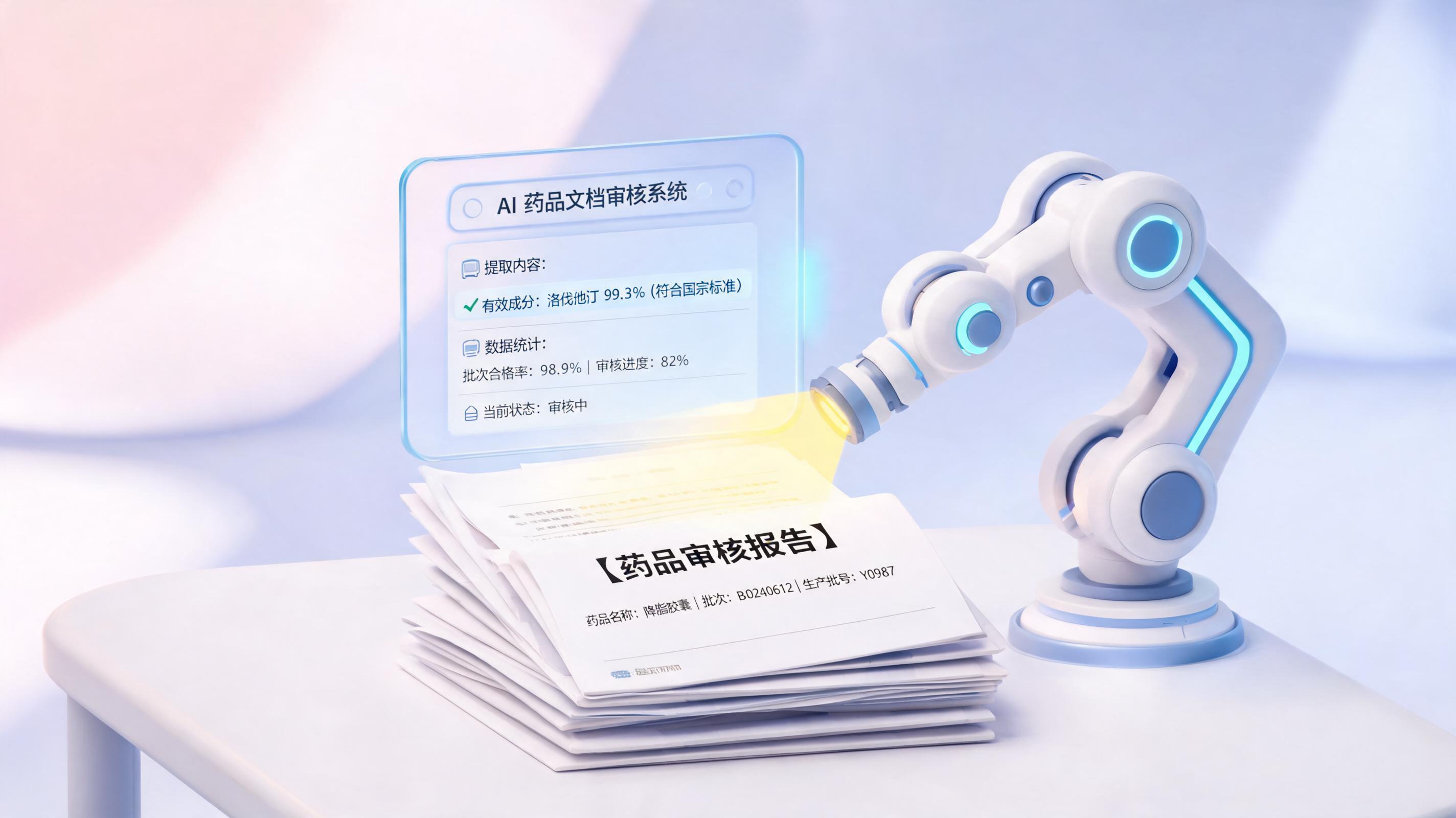 医药企业文档审阅能用AI吗?正成为行业效率革命标配