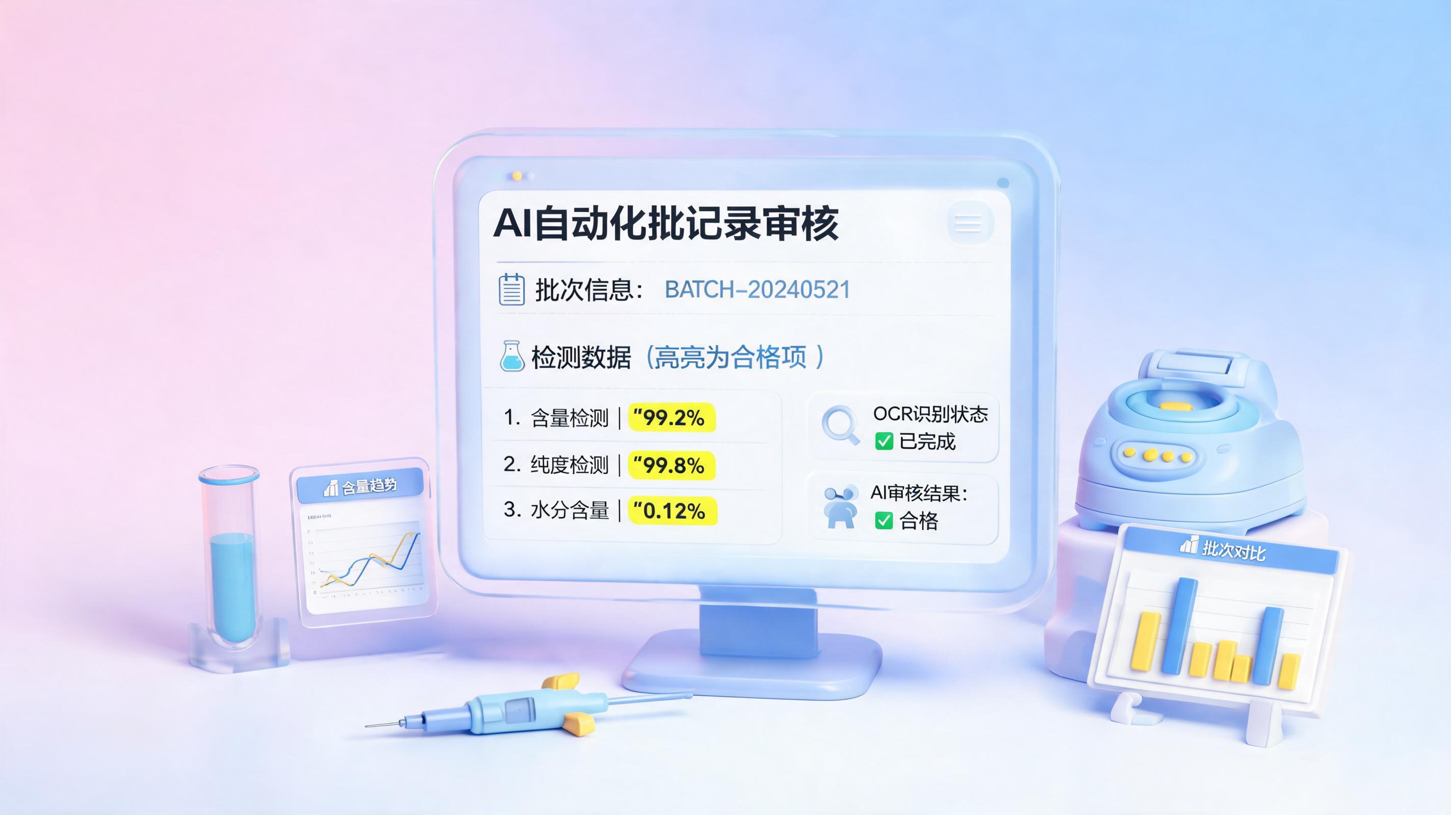 医药行业批记录审核如何自动化?从人工核对到智能预审
