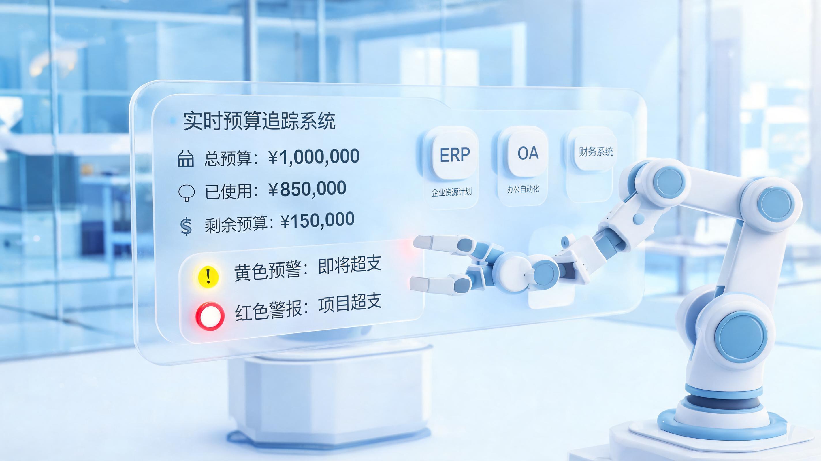 预算执行数据如何自动跟踪？从人工台账到智能预警_图1