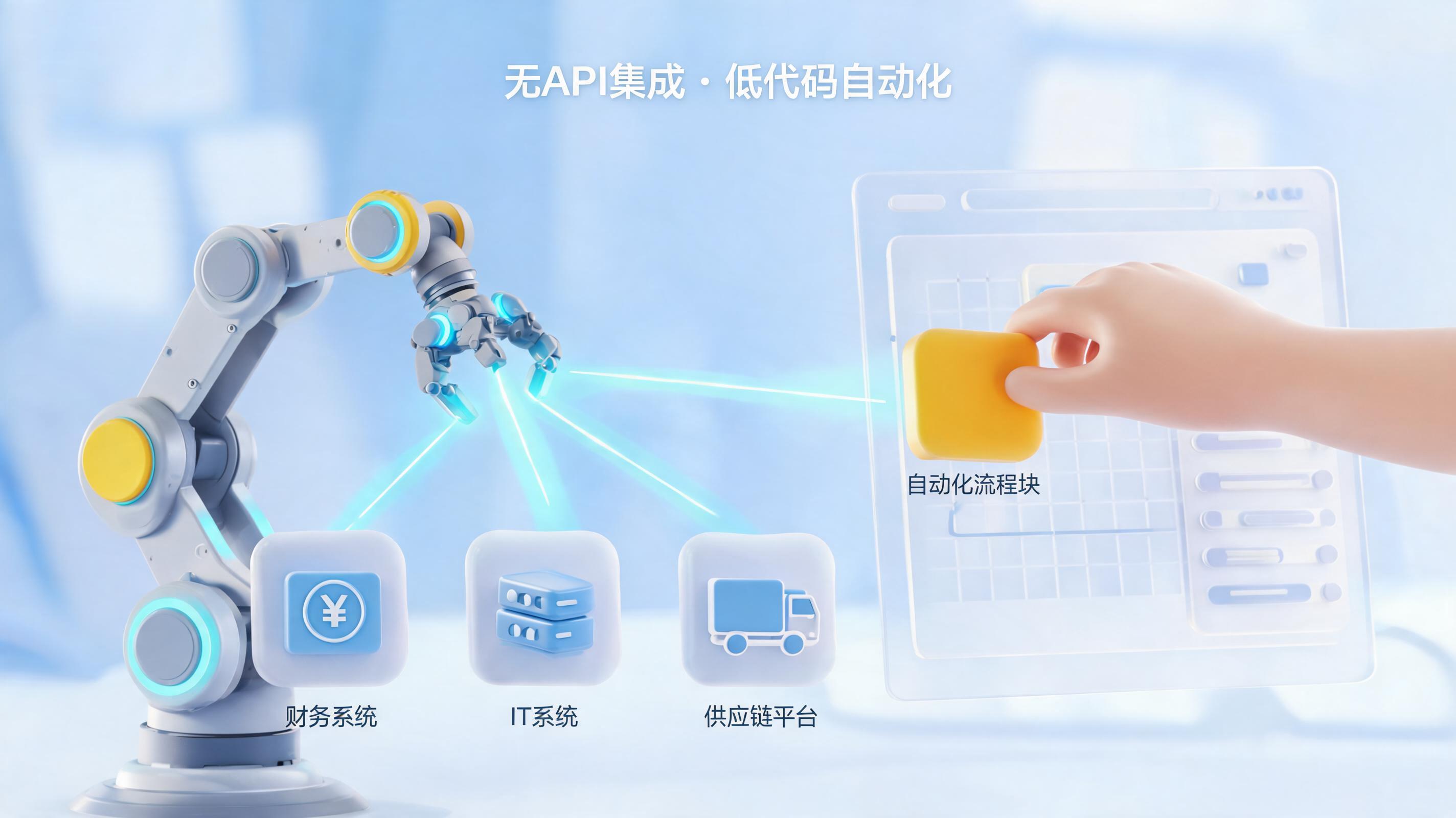 有没有不需要API就能连接系统的工具？企业自动化新思路_图1