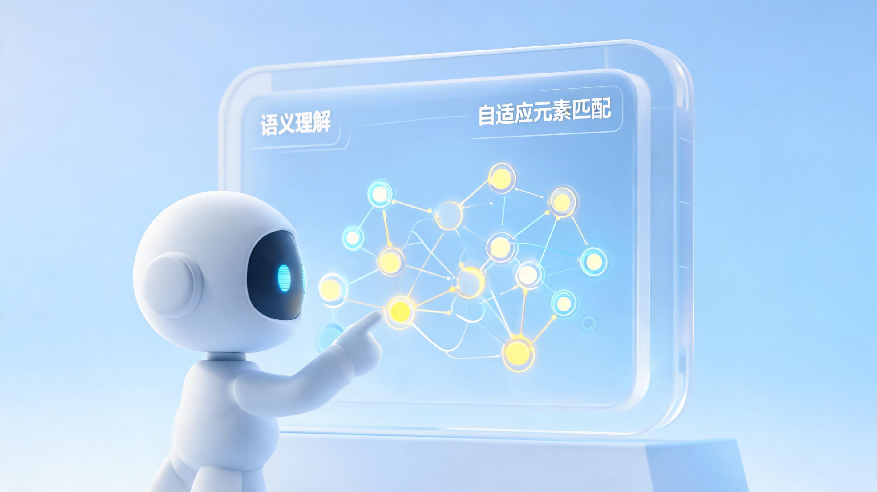 传统工具对界面变化适应差?AI智能体让元素定位不再“失明”