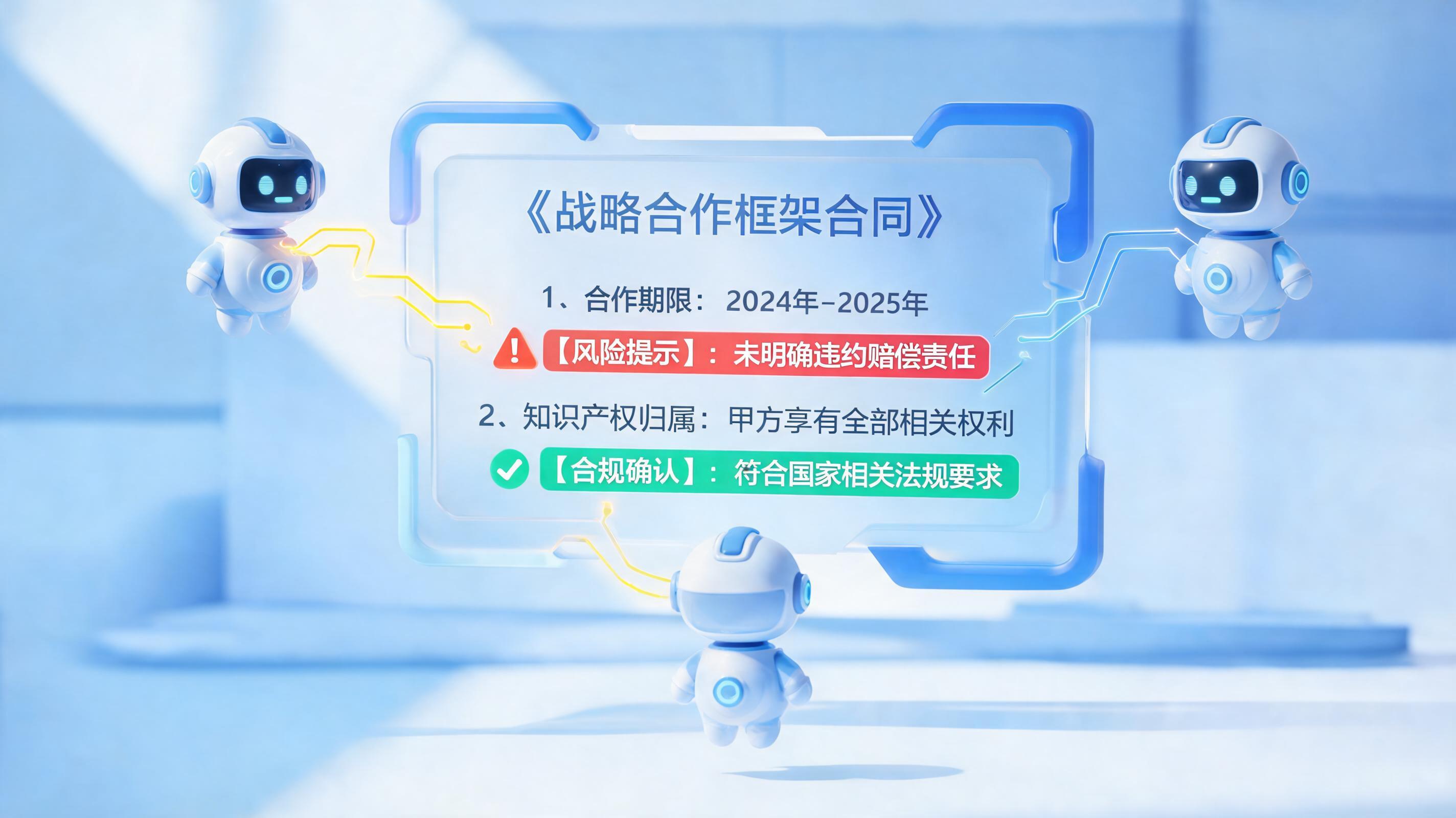 合同条款自动审查用什么工具？告别逐字校对，实在Agent让风险无处遁形_图1