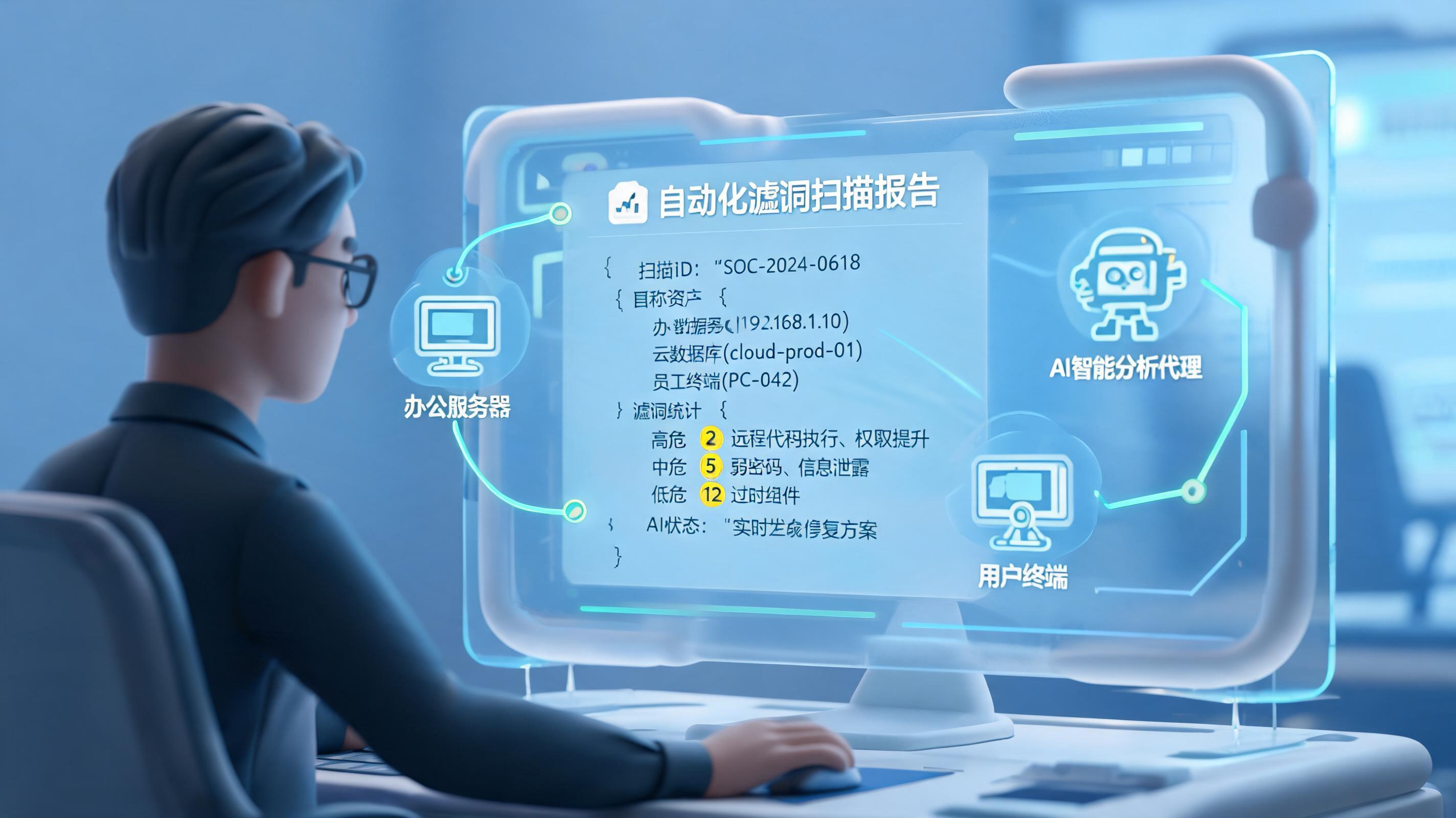 安全漏洞扫描报告如何自动生成？从数据到决策的全链路实践