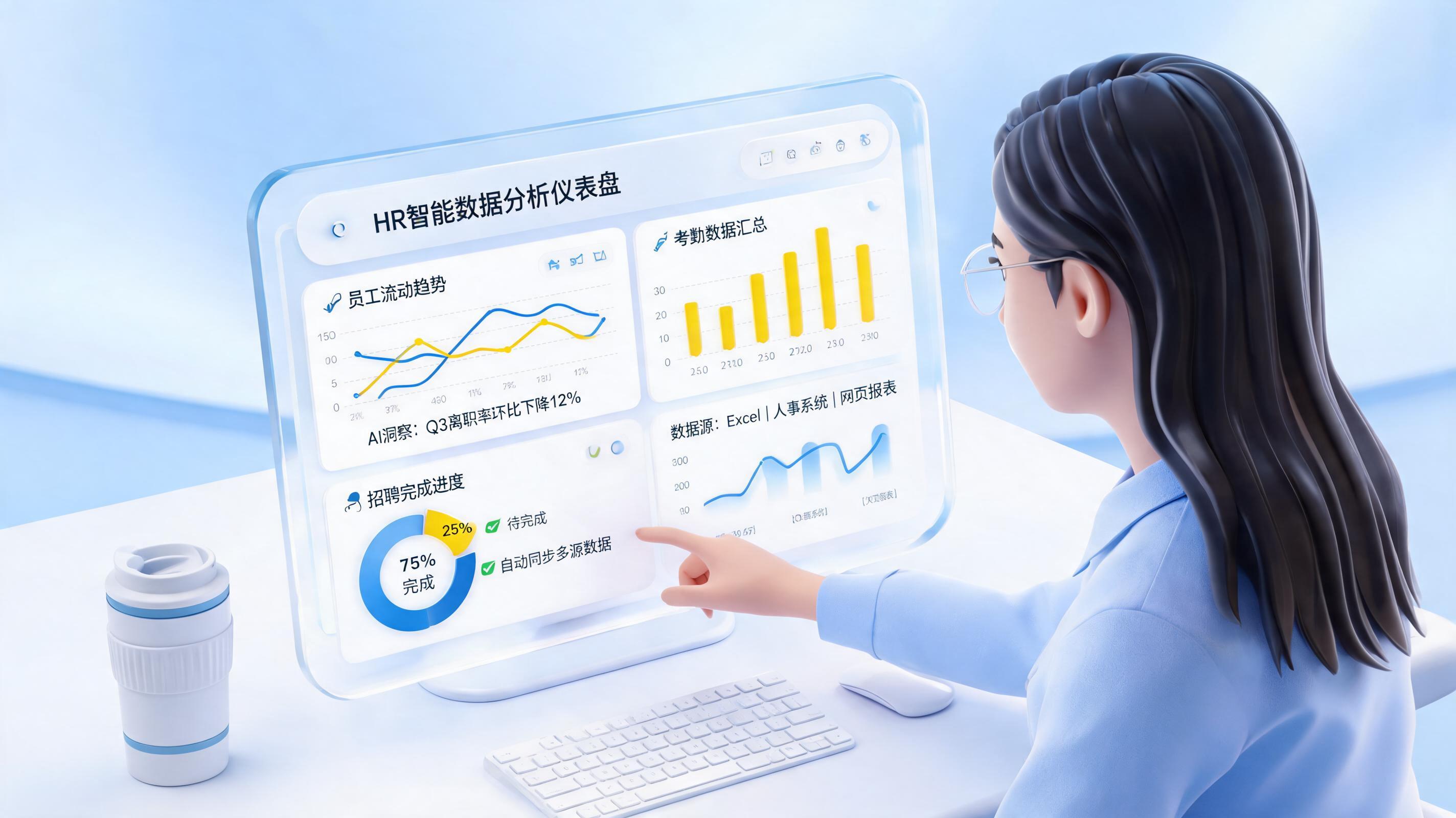 HR数据报表如何自动生成?让AI智能体解放HR生产力
