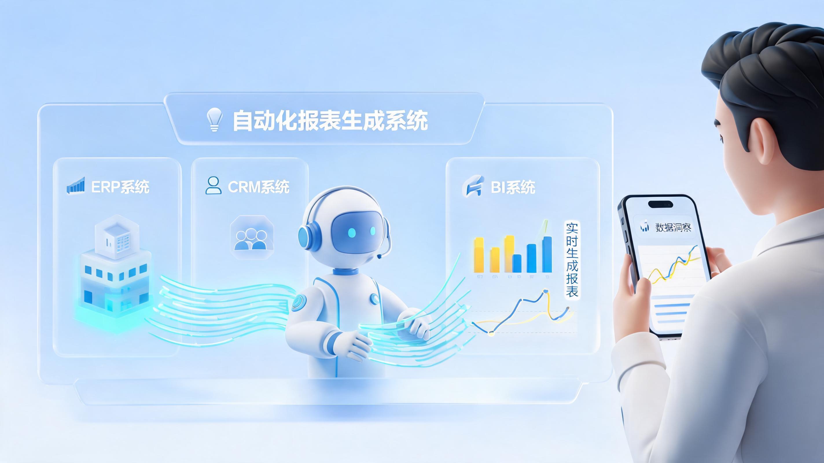 业务报表效率低？实在Agent自动化重铸企业数字神经