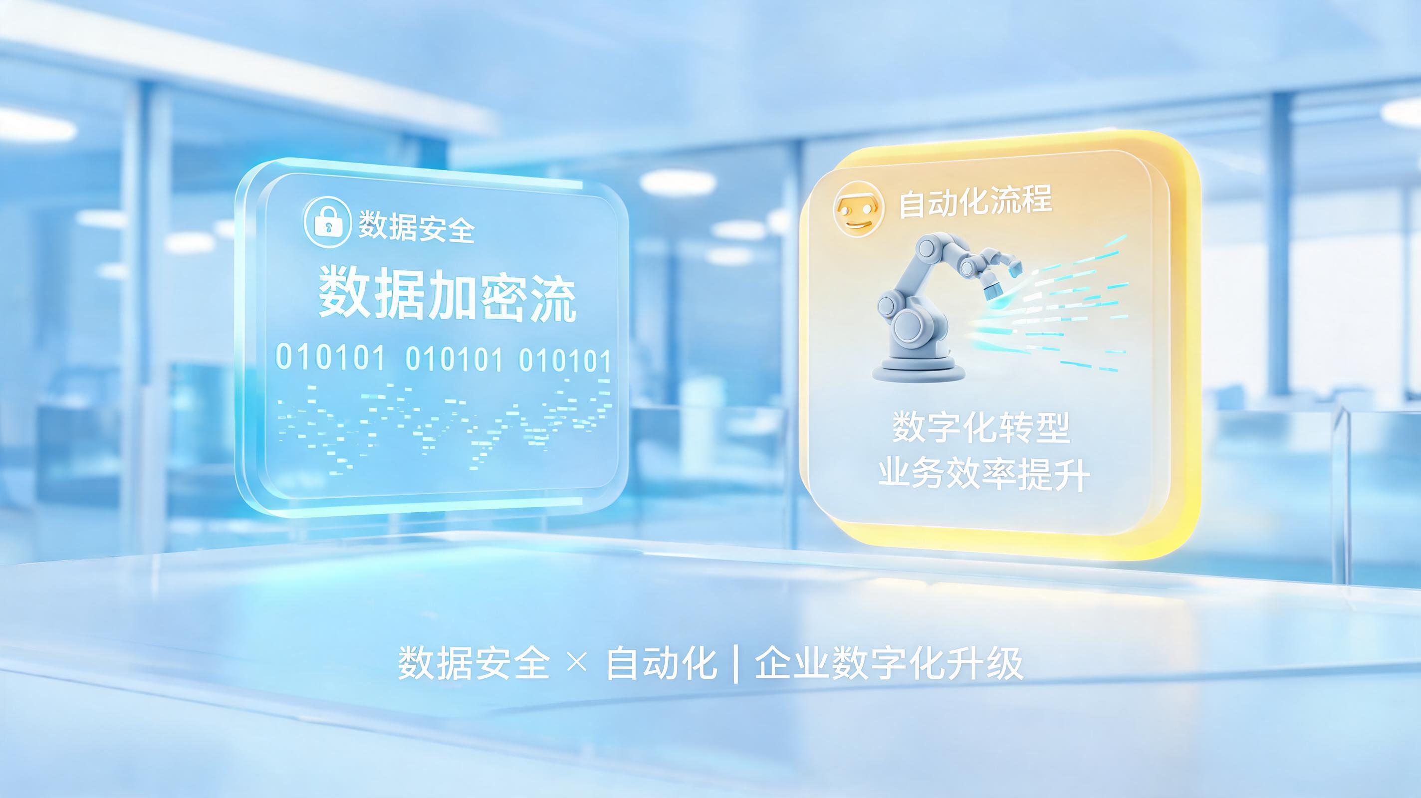 企业数据安全与自动化如何兼得?一场从对立到共生的数字化新解法