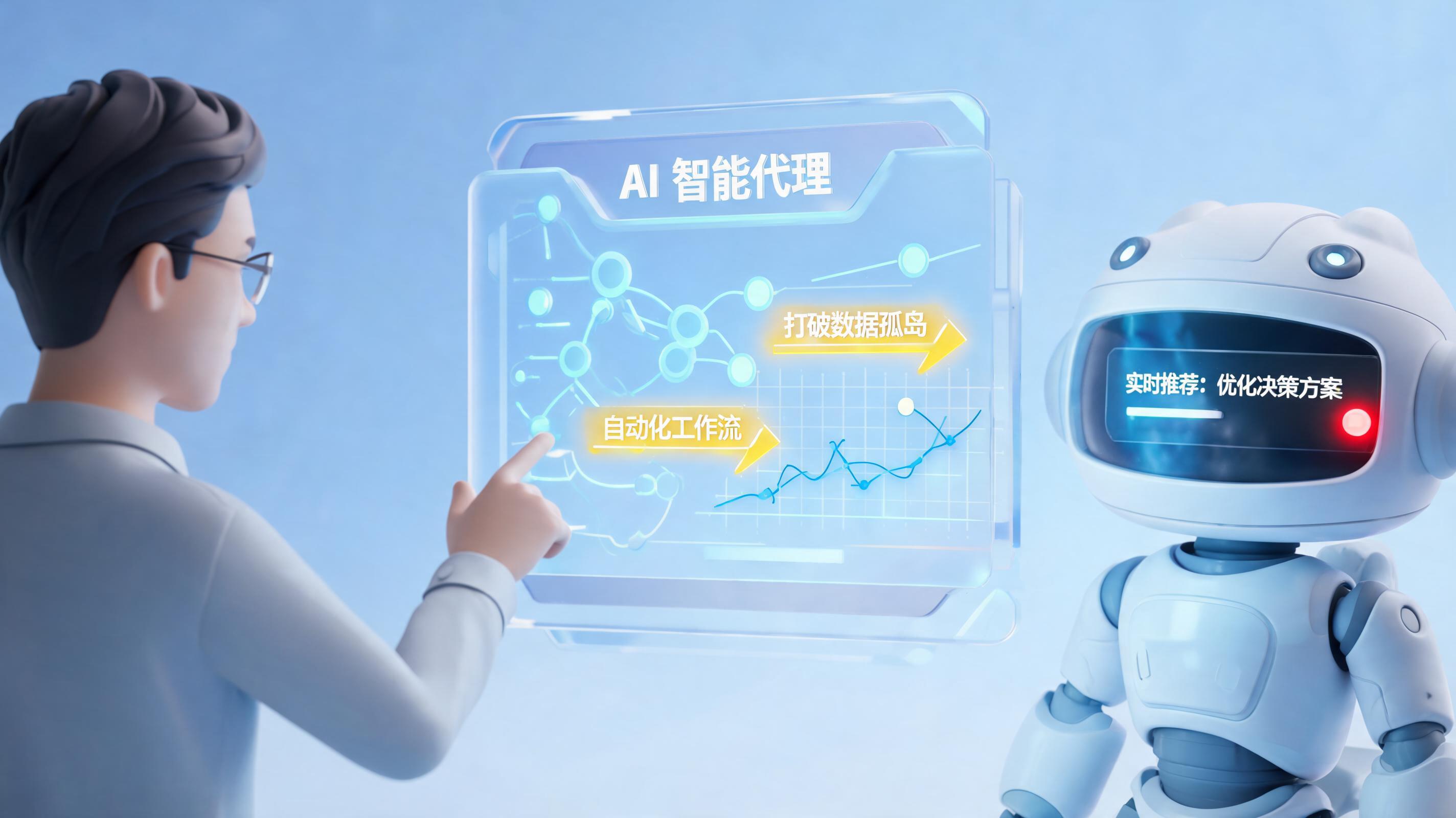 传统工具缺乏智能决策能力怎么办?实在Agent重构企业决策中枢