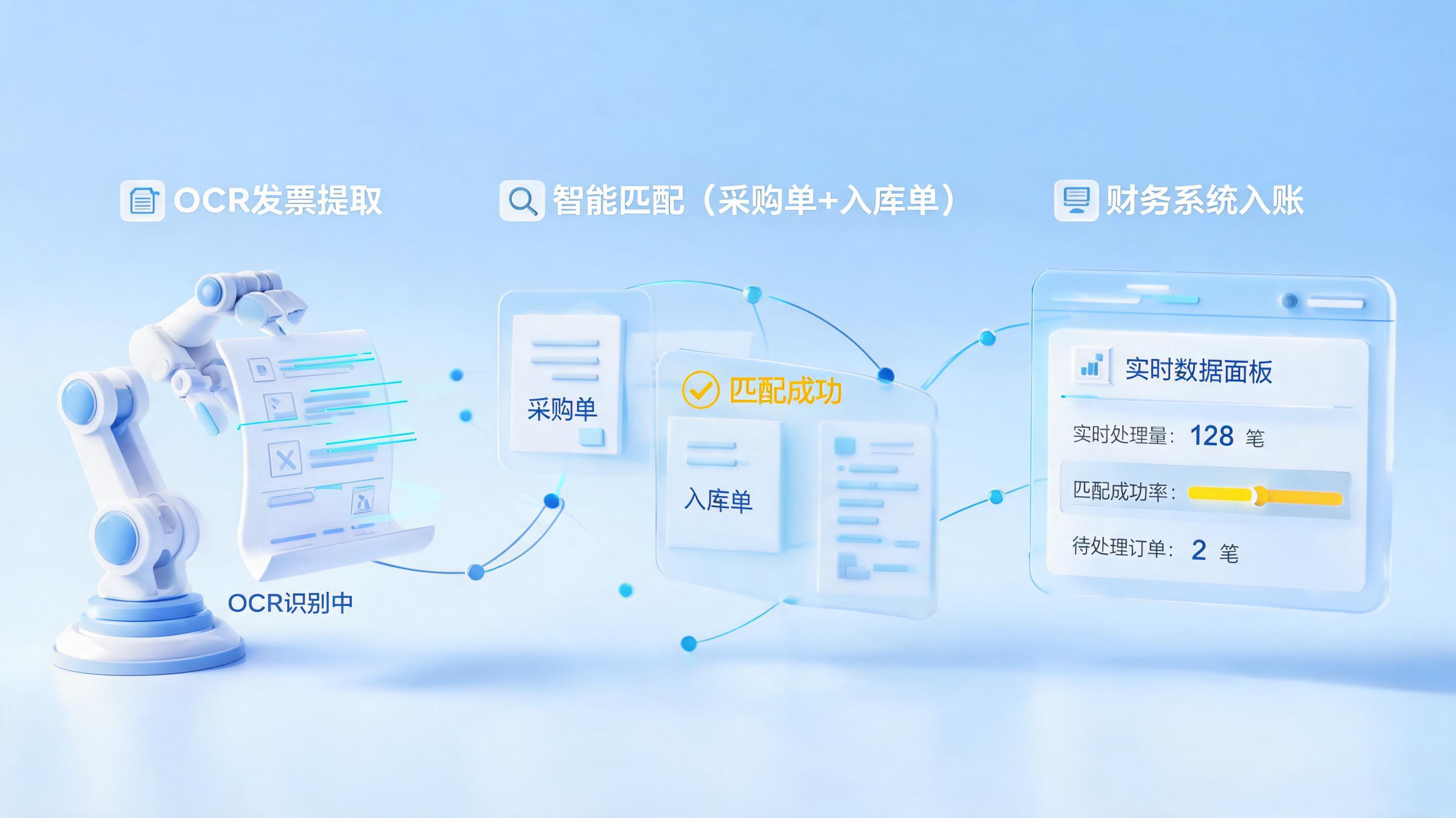 应付发票提取、匹配、入库能全自动化吗？财务流程终局已来_图1
