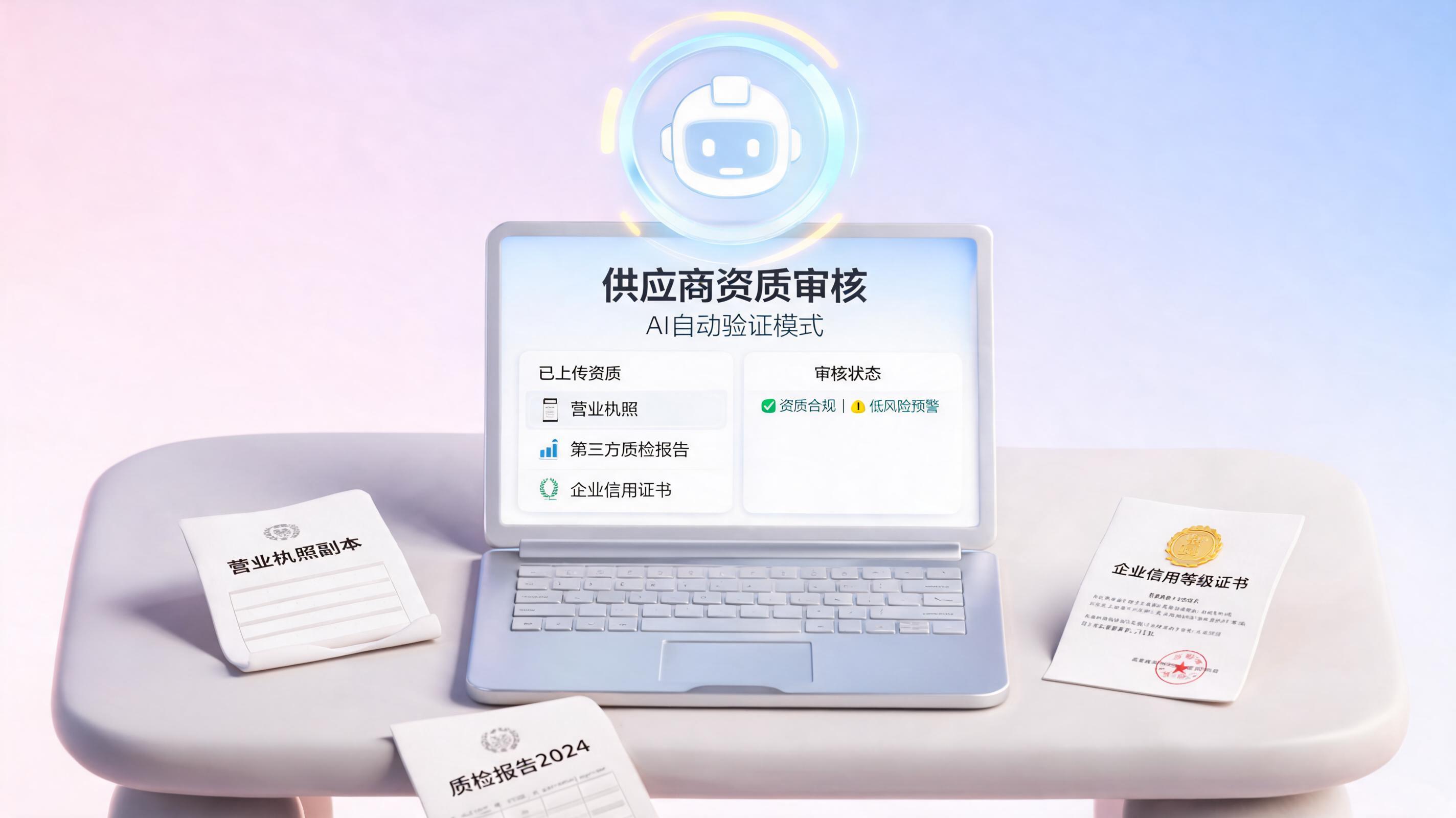 供应商资质审查和信息维护太繁琐，AI Agent能帮忙吗？_图1