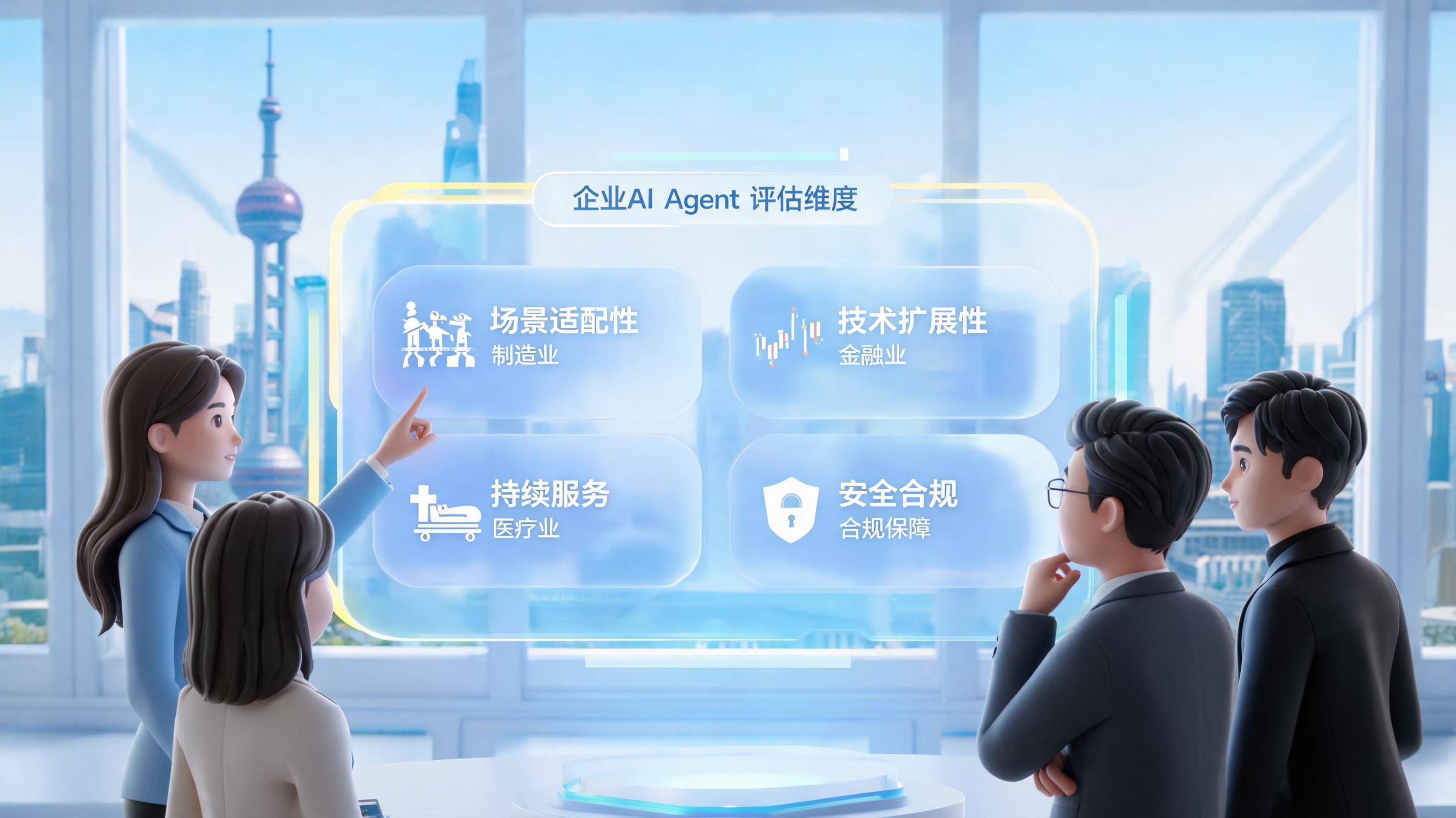 上海企业智能体开发商怎么选？四维框架与三类厂商深度解构_图1