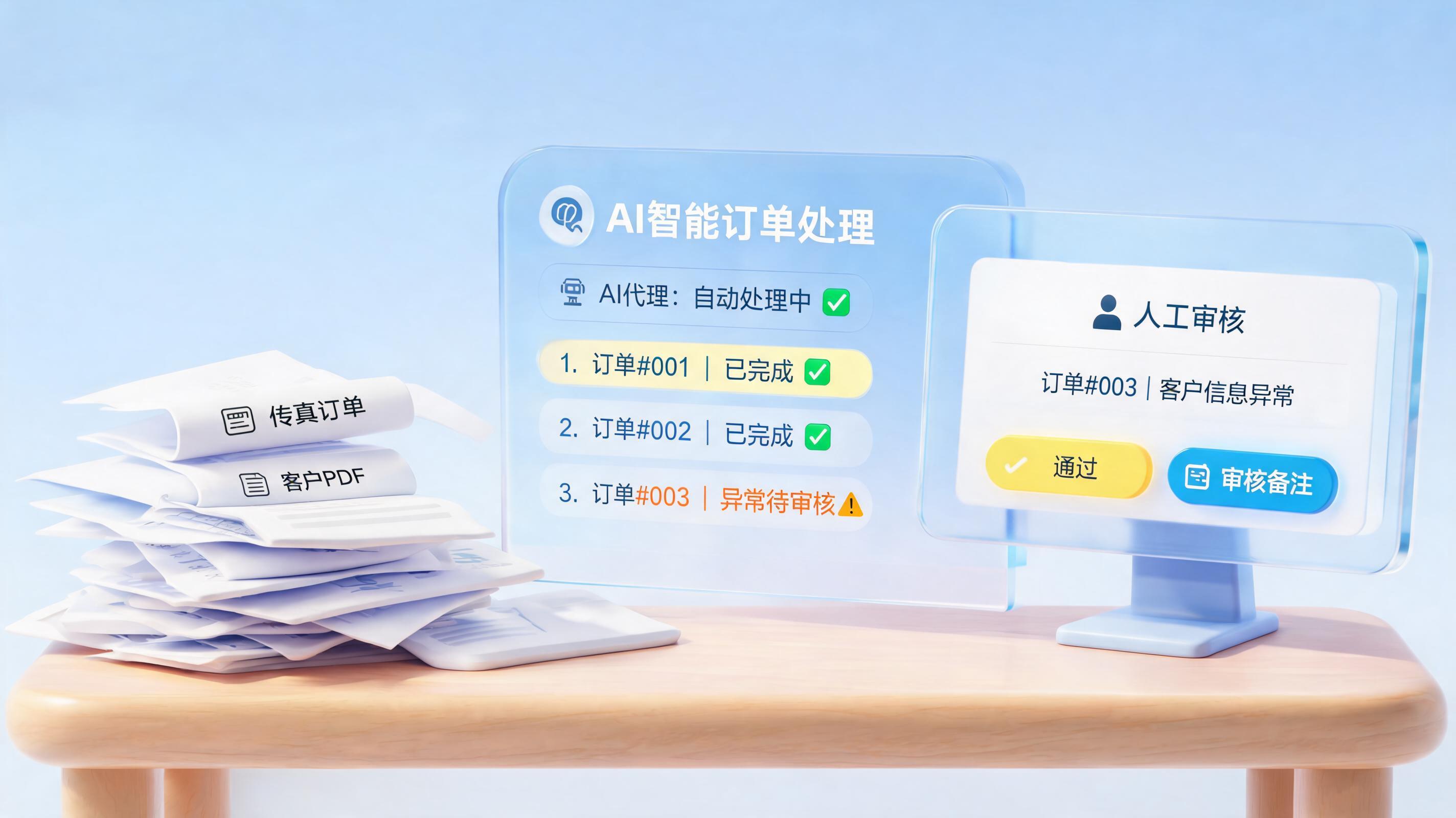 销售订单录入革命：AI Agent撕掉“全自动”标签，拥抱人机协同新现实_图1