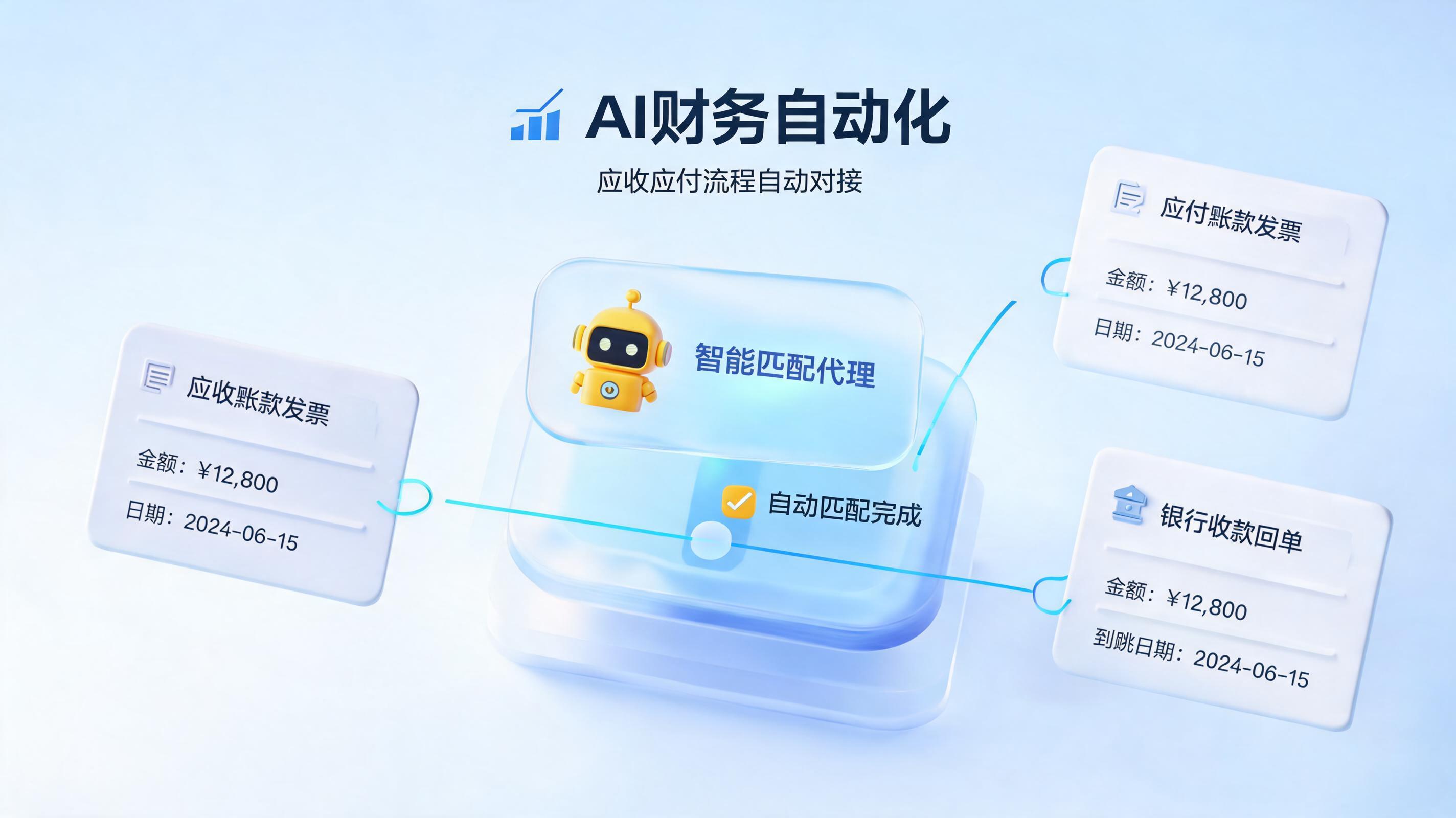 财务应收应付一体化智能体，全单据自动匹配归档管理_图1