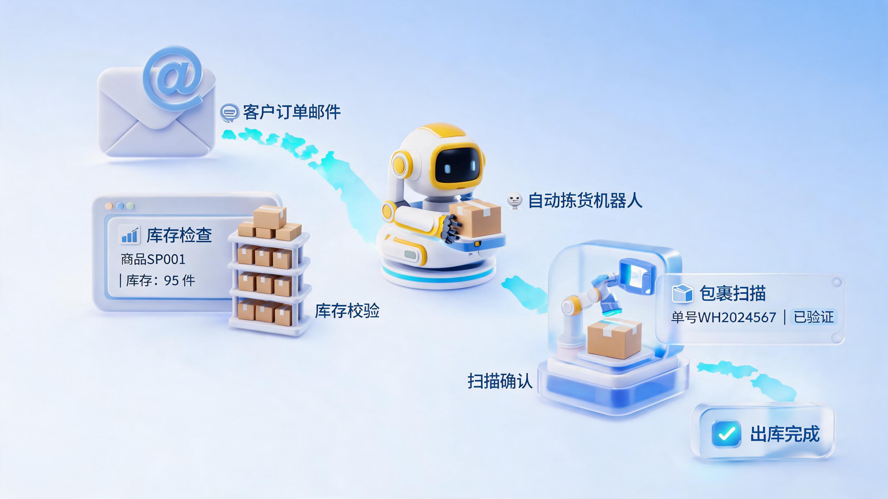 邮件驱动全出库，智能体重构供应链末端新范式