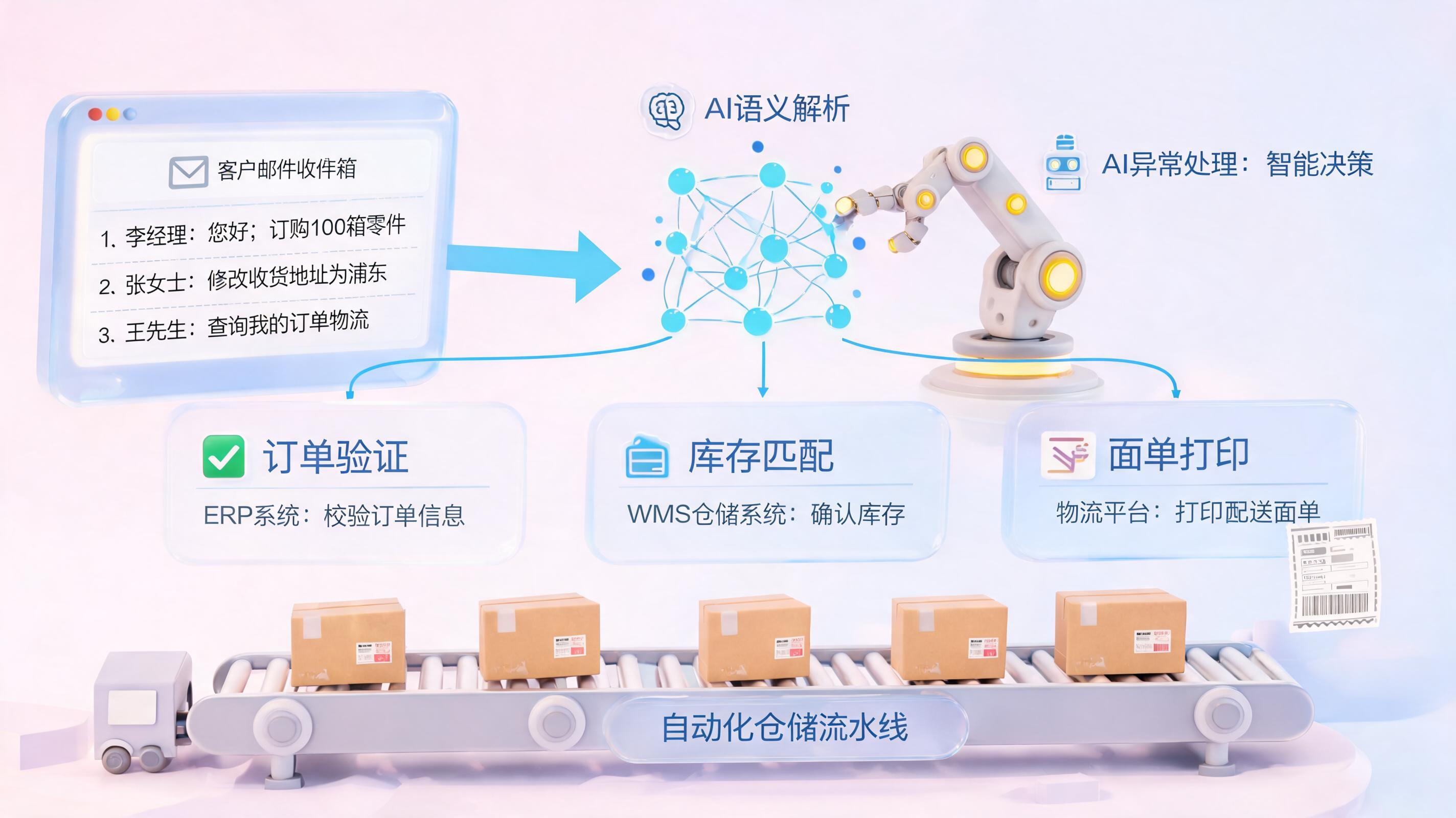 邮件如何驱动发货:全流程自动化解密