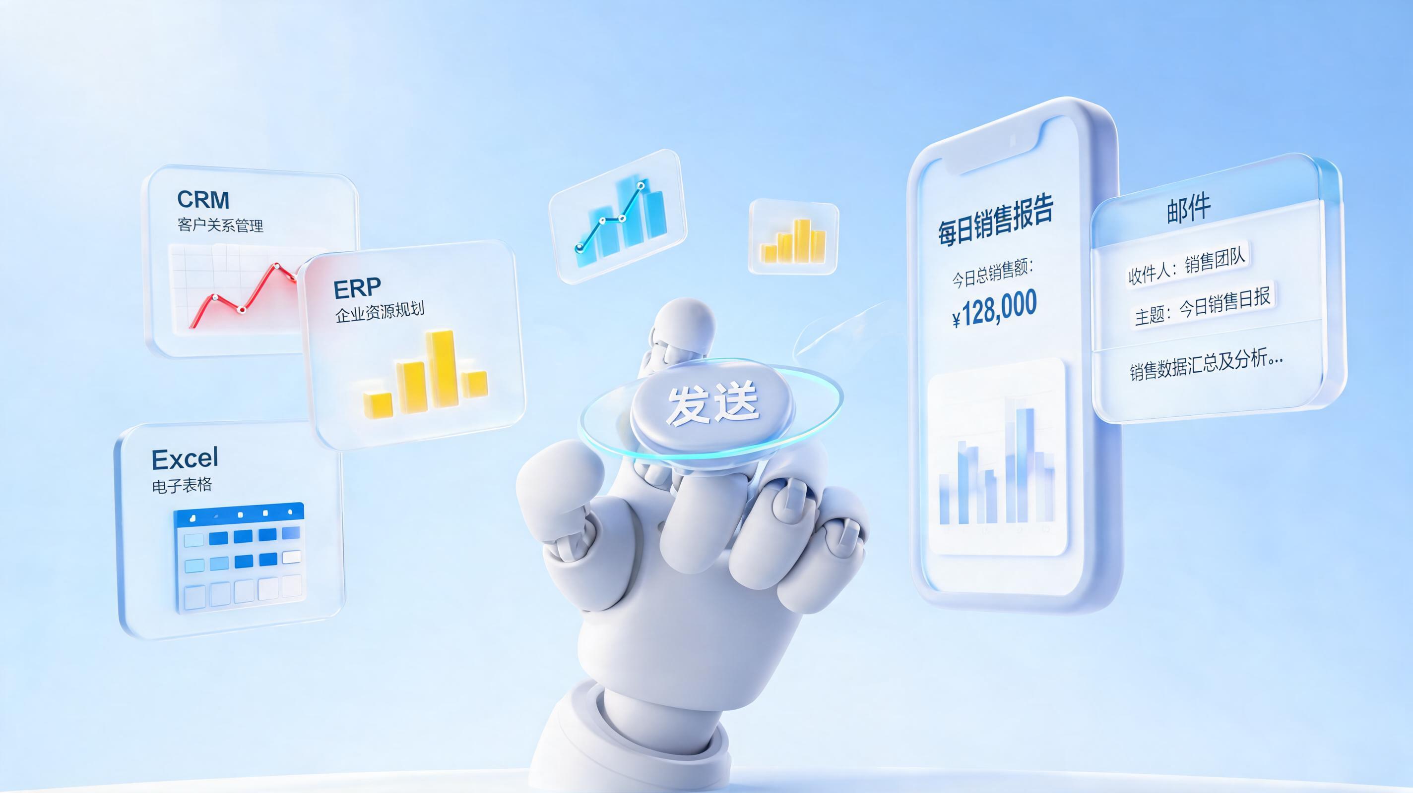 销售报表自动生成智能体，精准把脉业务定时推送_图1
