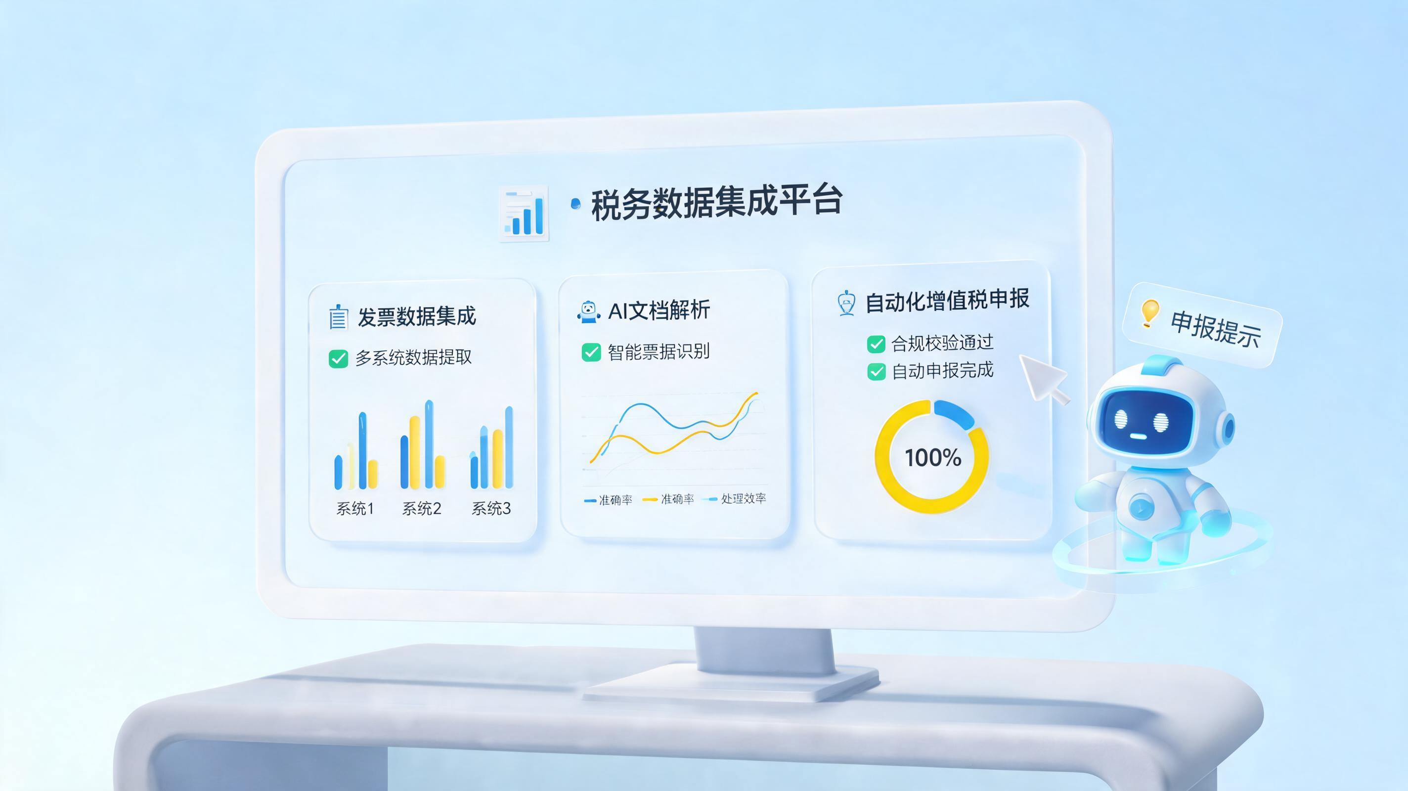 税务申报辅助智能体：自动抓取进销项数据，智能填报增值税_图1