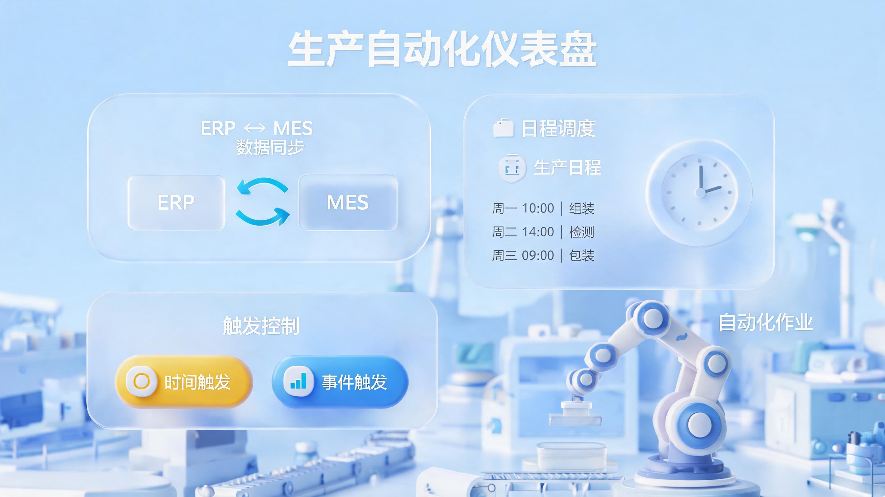 制造业多流程定时自动执行任务配置规则与实践指南