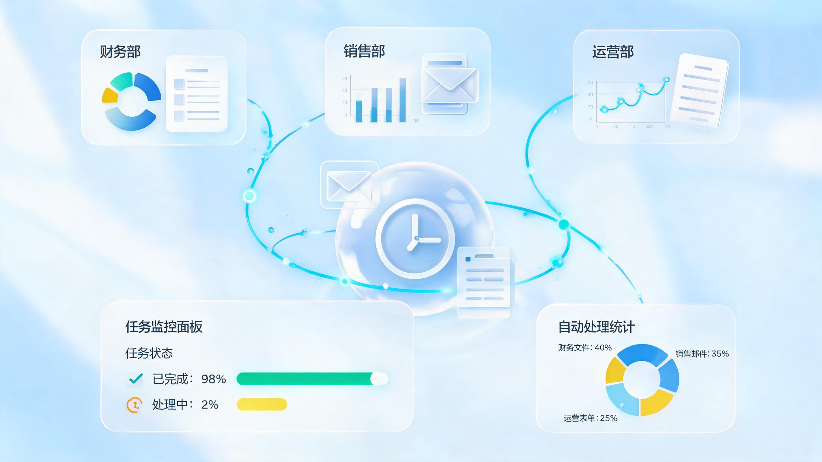 周期任务自动化智能体,支撑全部门定时数据处理需求