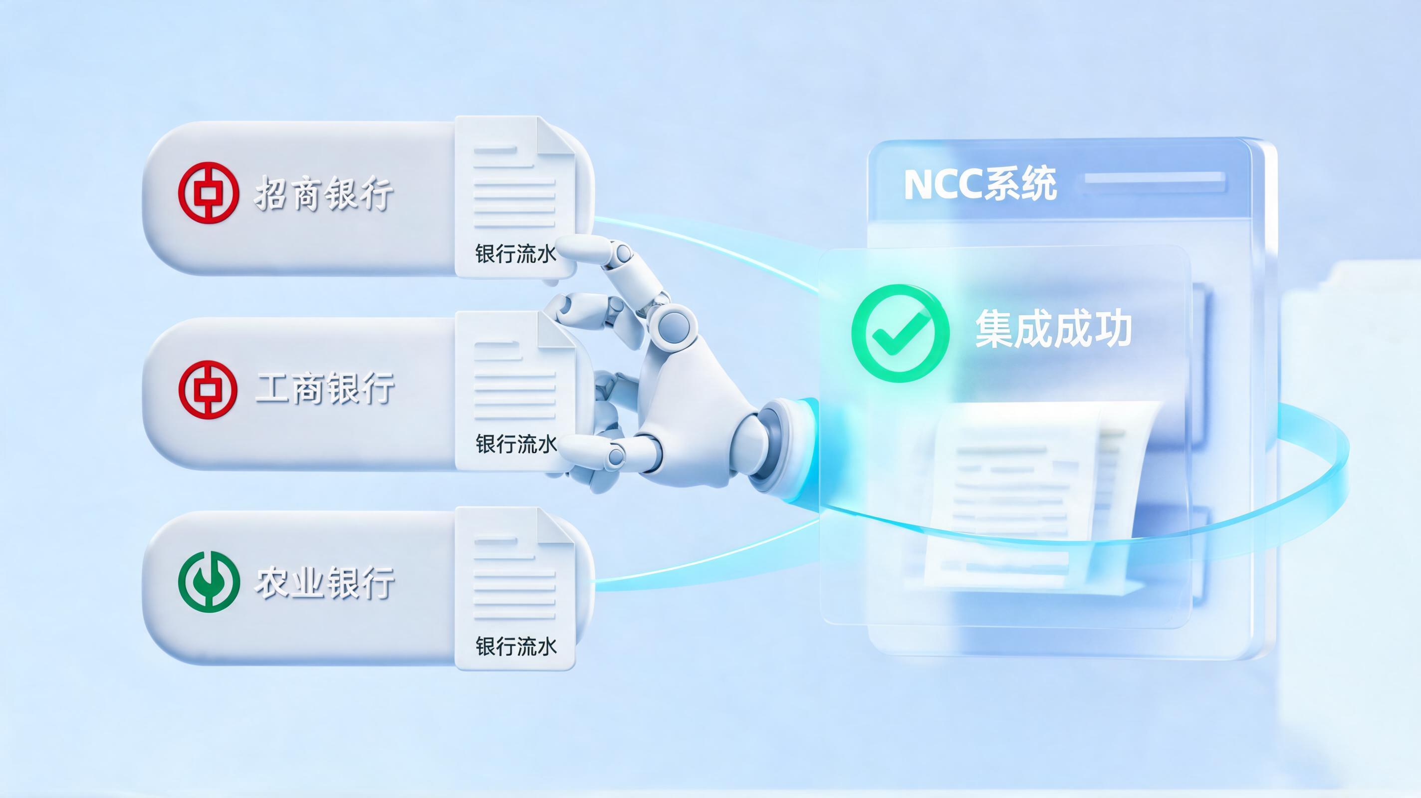 银行流水自动导入NCC操作指南，智能体重塑财务自动化