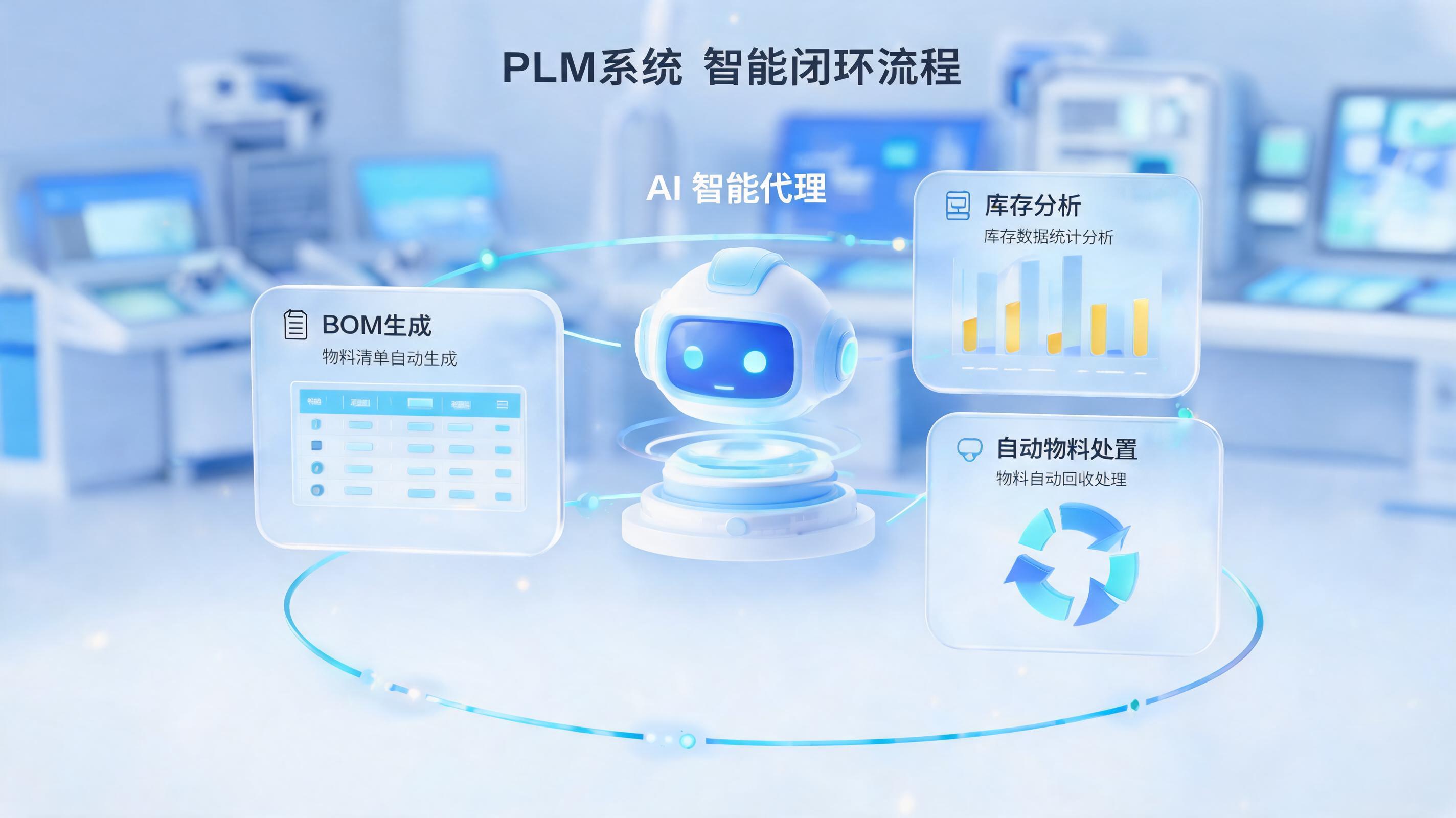 AI智能体如何联动PLM系统,实现研发物料数据自动维护?