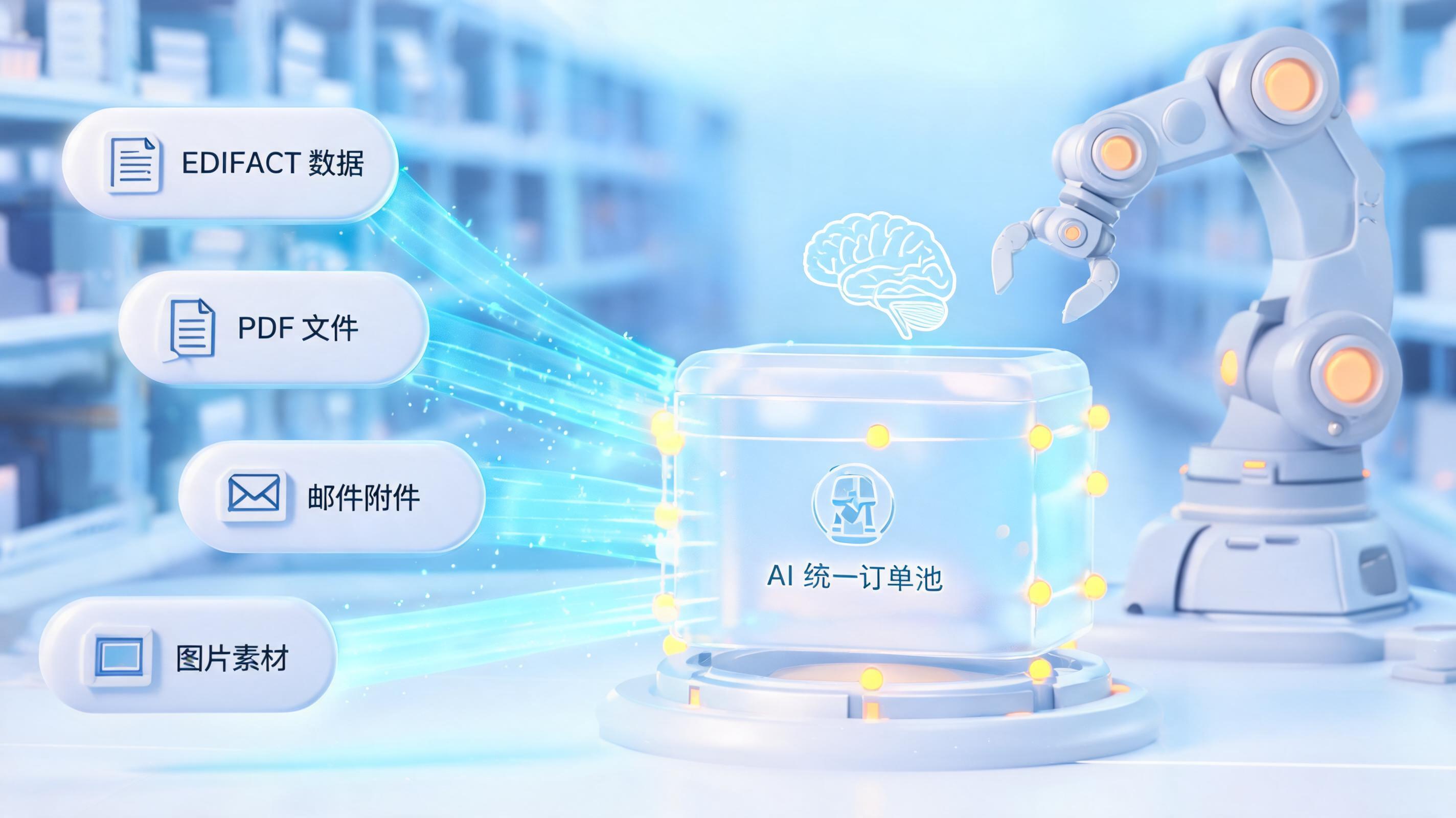 EDI客户订单数据自动提取同步内部OMS系统方案：迈向无人值守的供应链