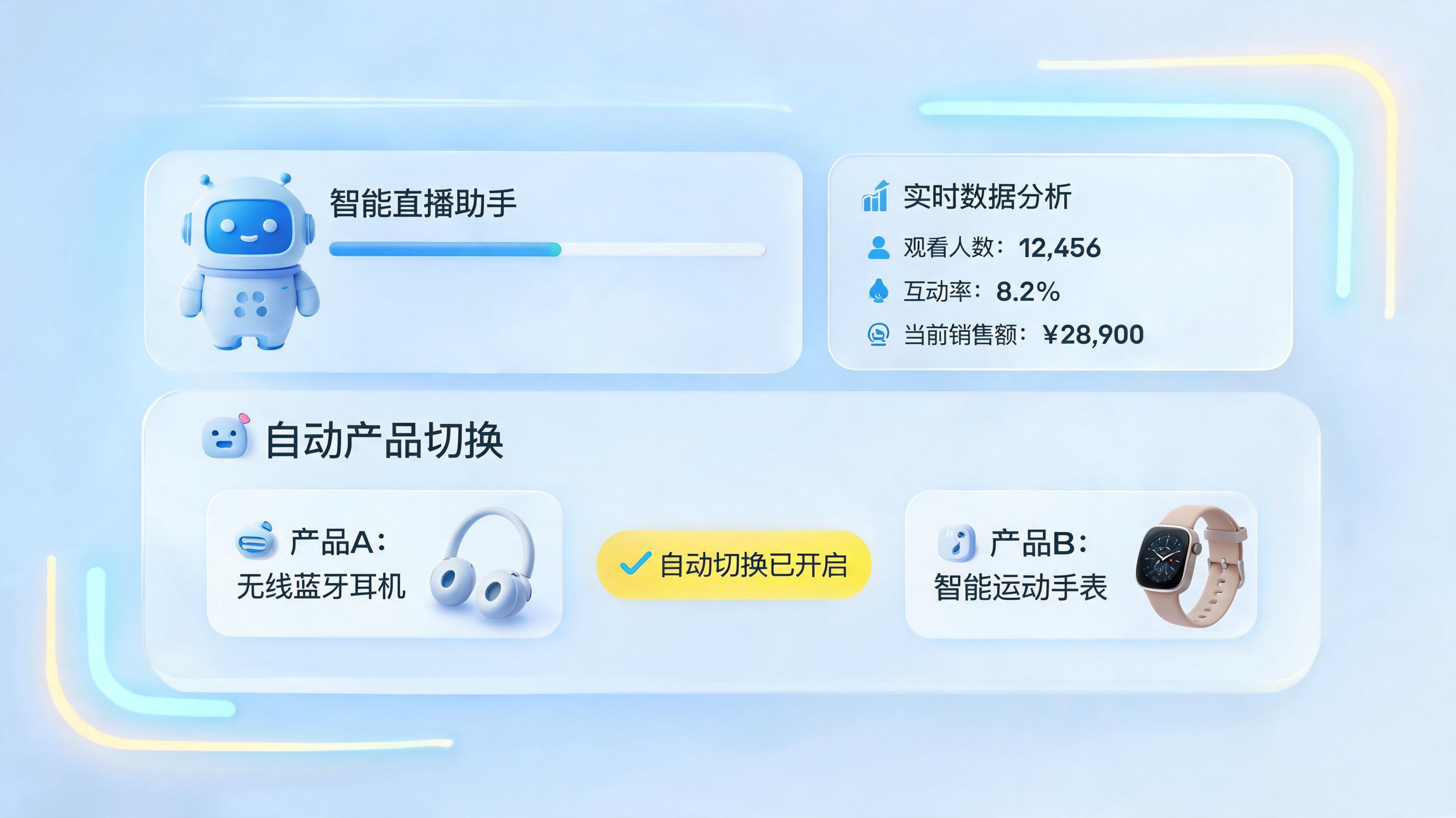 直播过程中怎么自动切换商品讲解？解锁AI智能体驱动的高效直播间_图1