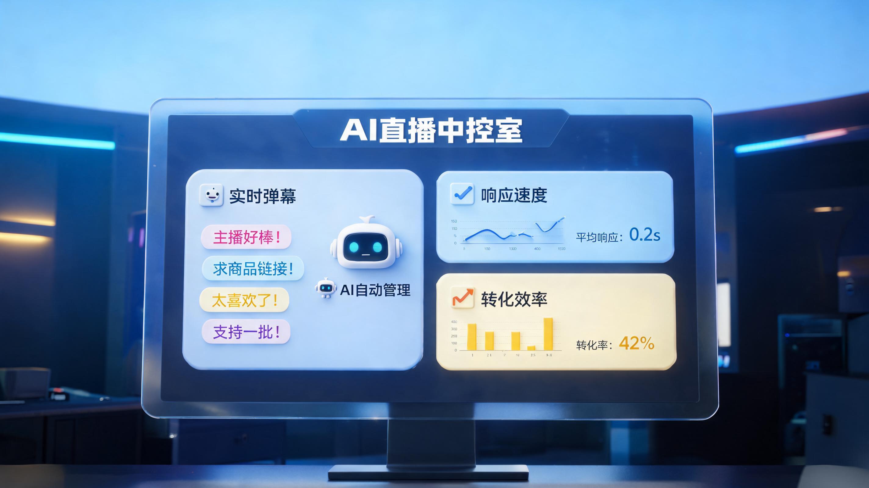 直播弹幕无人值守怎么自动回复？实在Agent打造7×24智能场控