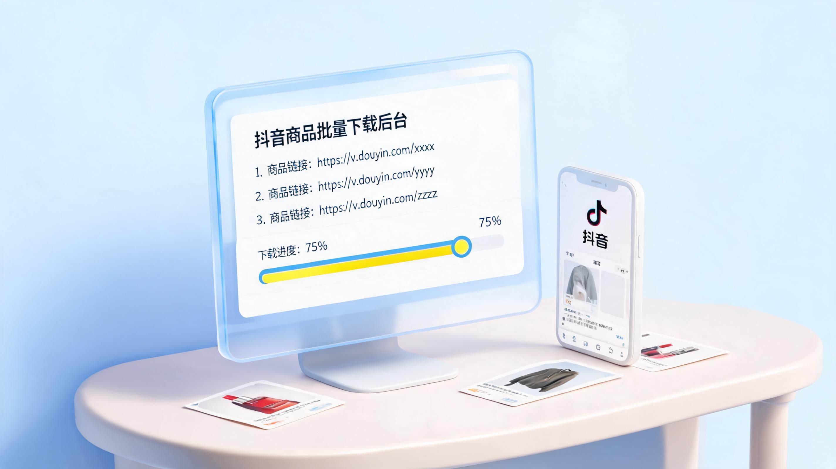 抖音商品主图怎么批量获取？效率提升的运营实战