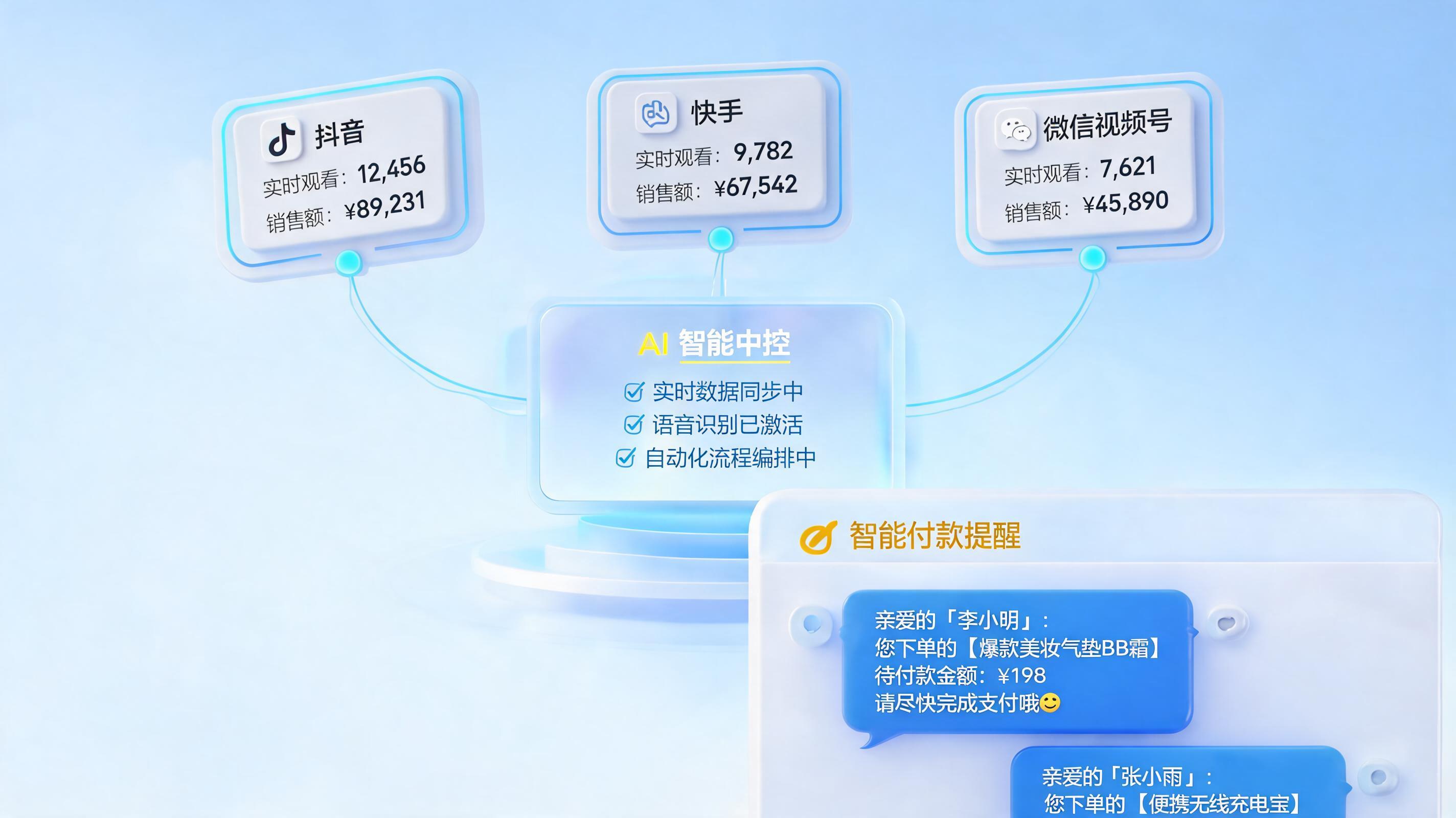直播催付同步难？用实在Agent智能体打通数据孤岛_图1