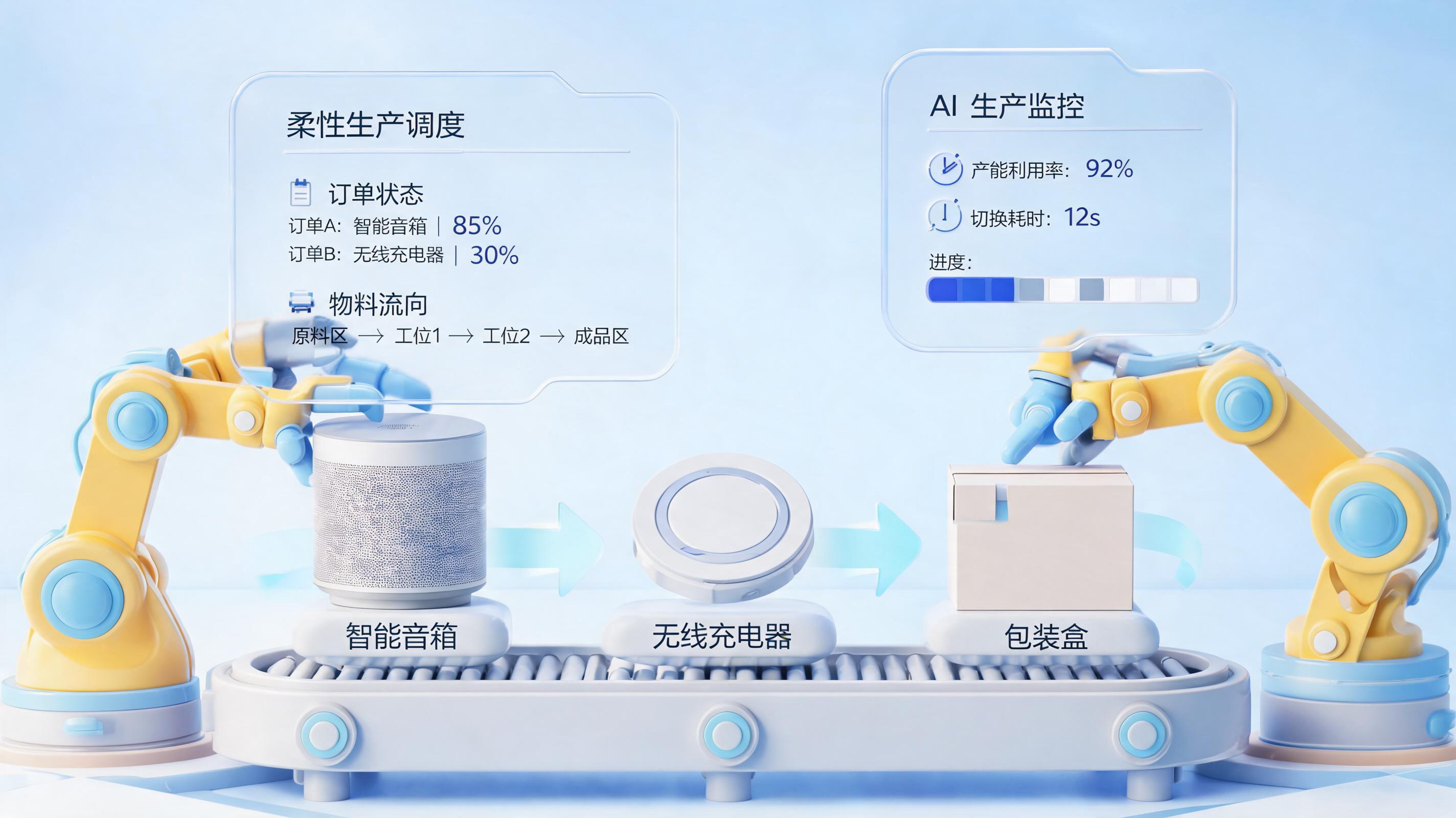 柔性生产全面普及，智能体如何精准应对多变订单需求