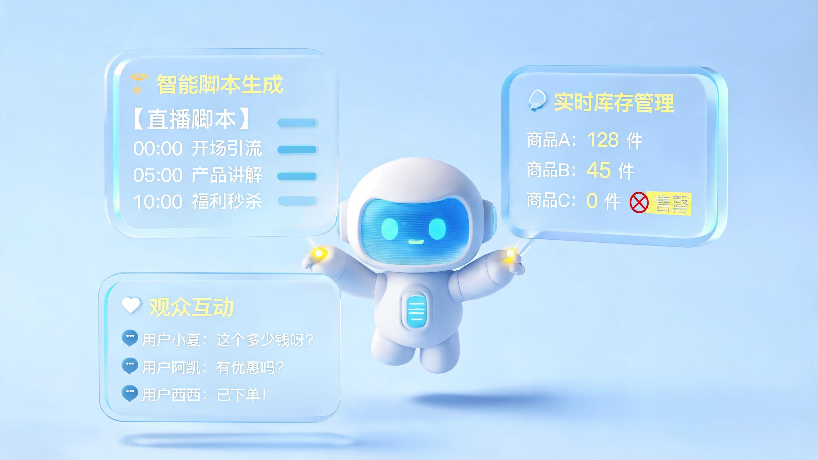 直播全自动:Agent让电商“无人值守”