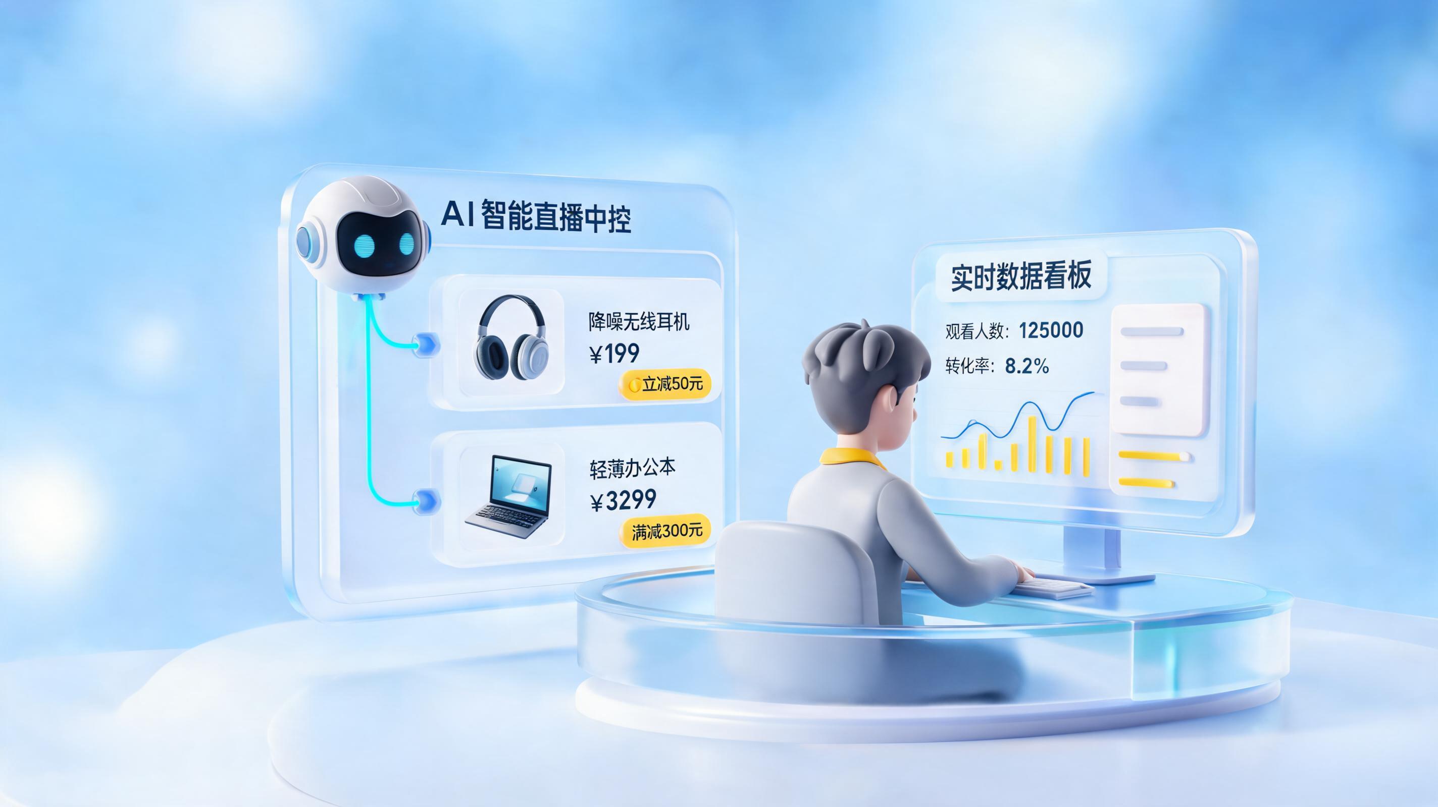 如何让助播从商品卡点击中解放出来?品牌直播间提效新路径