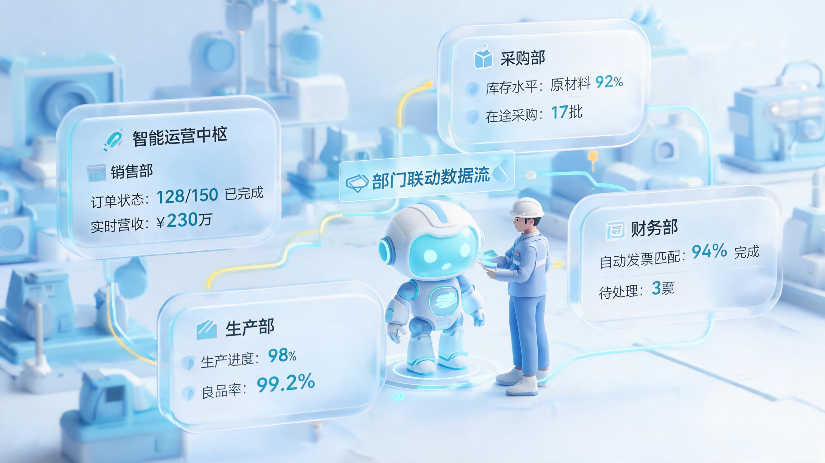全链路单据数字化，智能体驱动制造上下游高效流转_图1