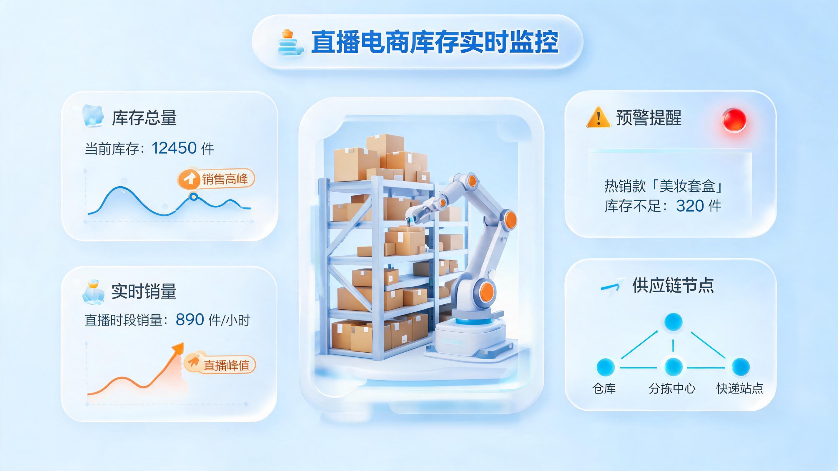 怎么自动监控直播商品库存并补货？实时的数字供应链_图1