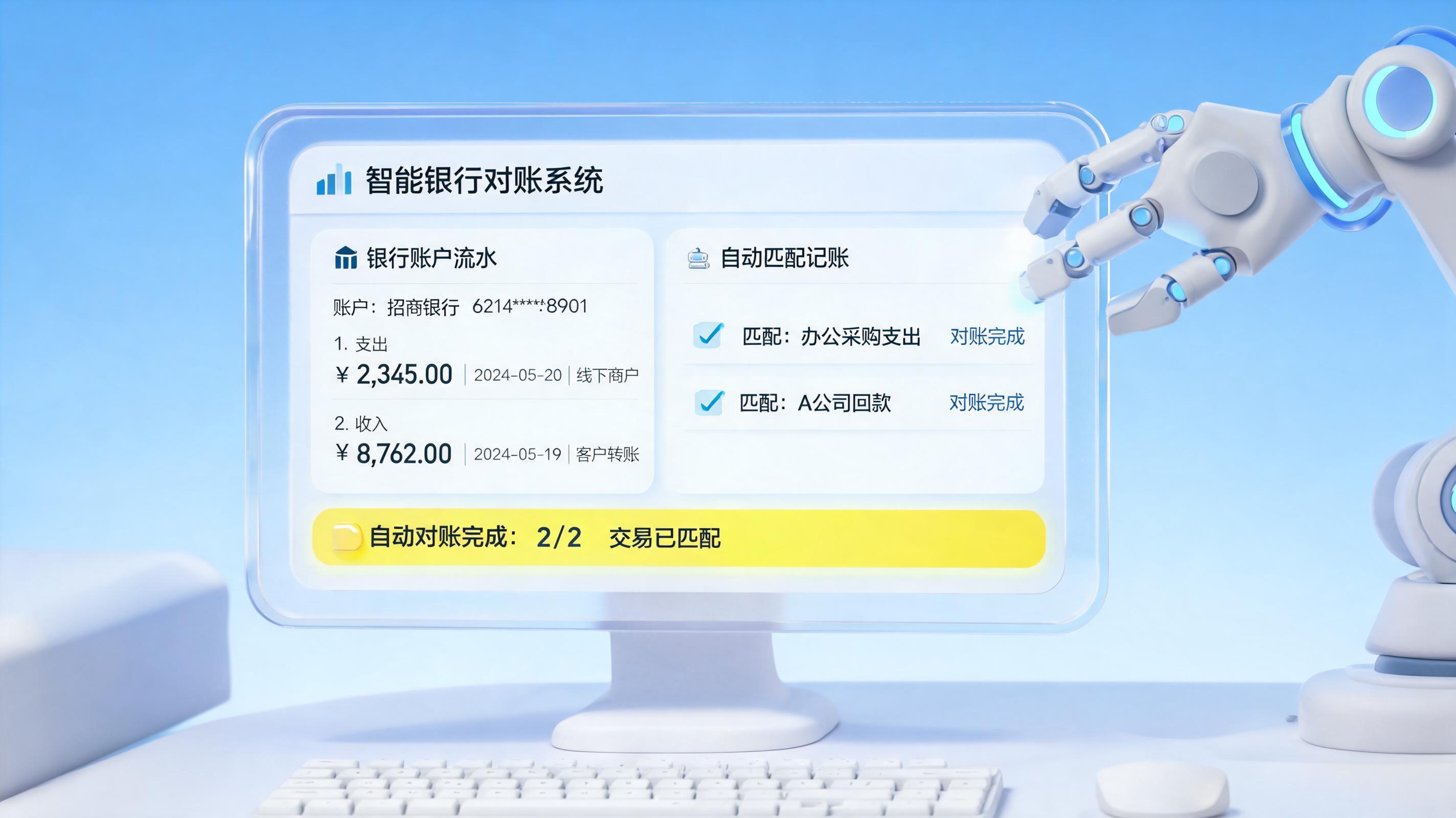 财务部门银行对账能自动化吗？_图1