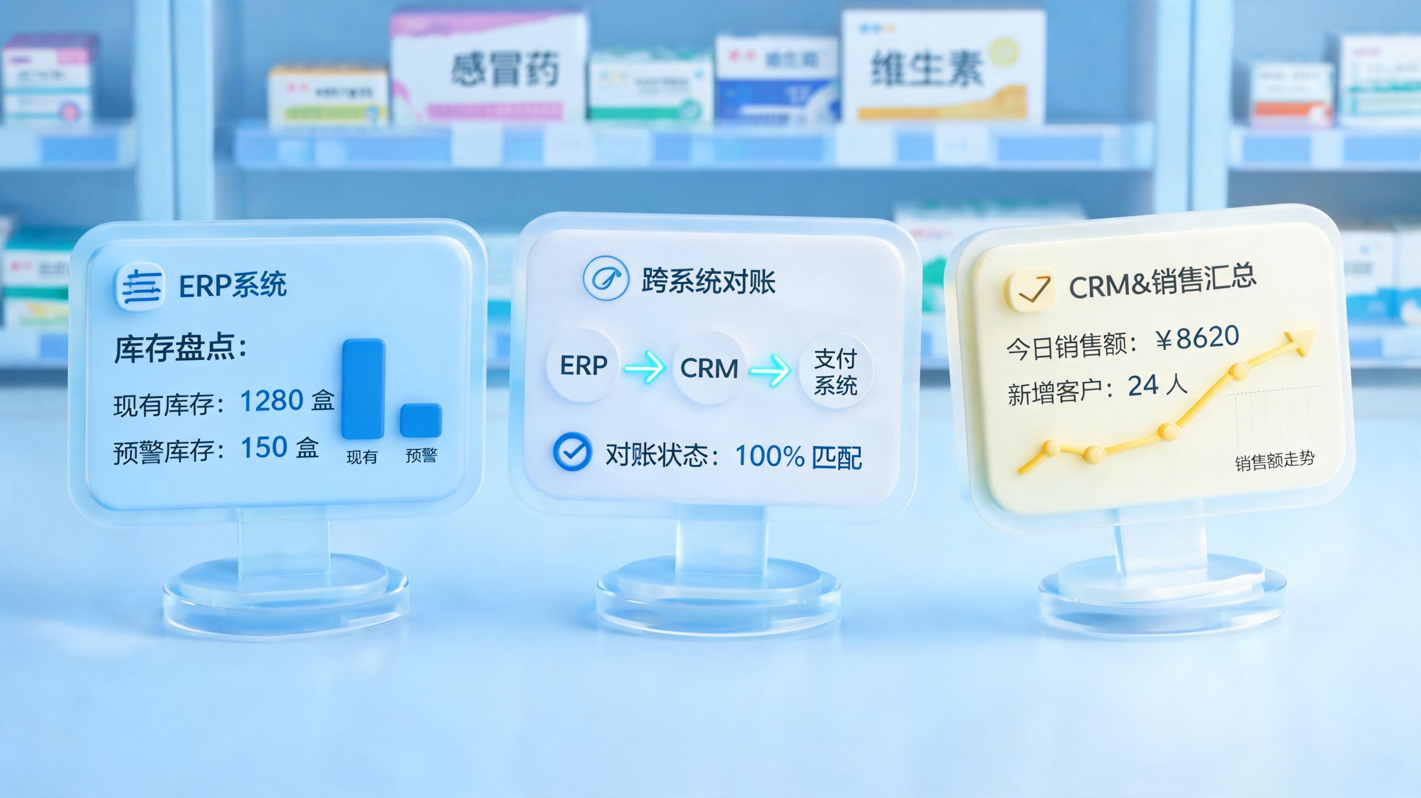 减少药品零售人工数据汇总,数字员工如何系统化解