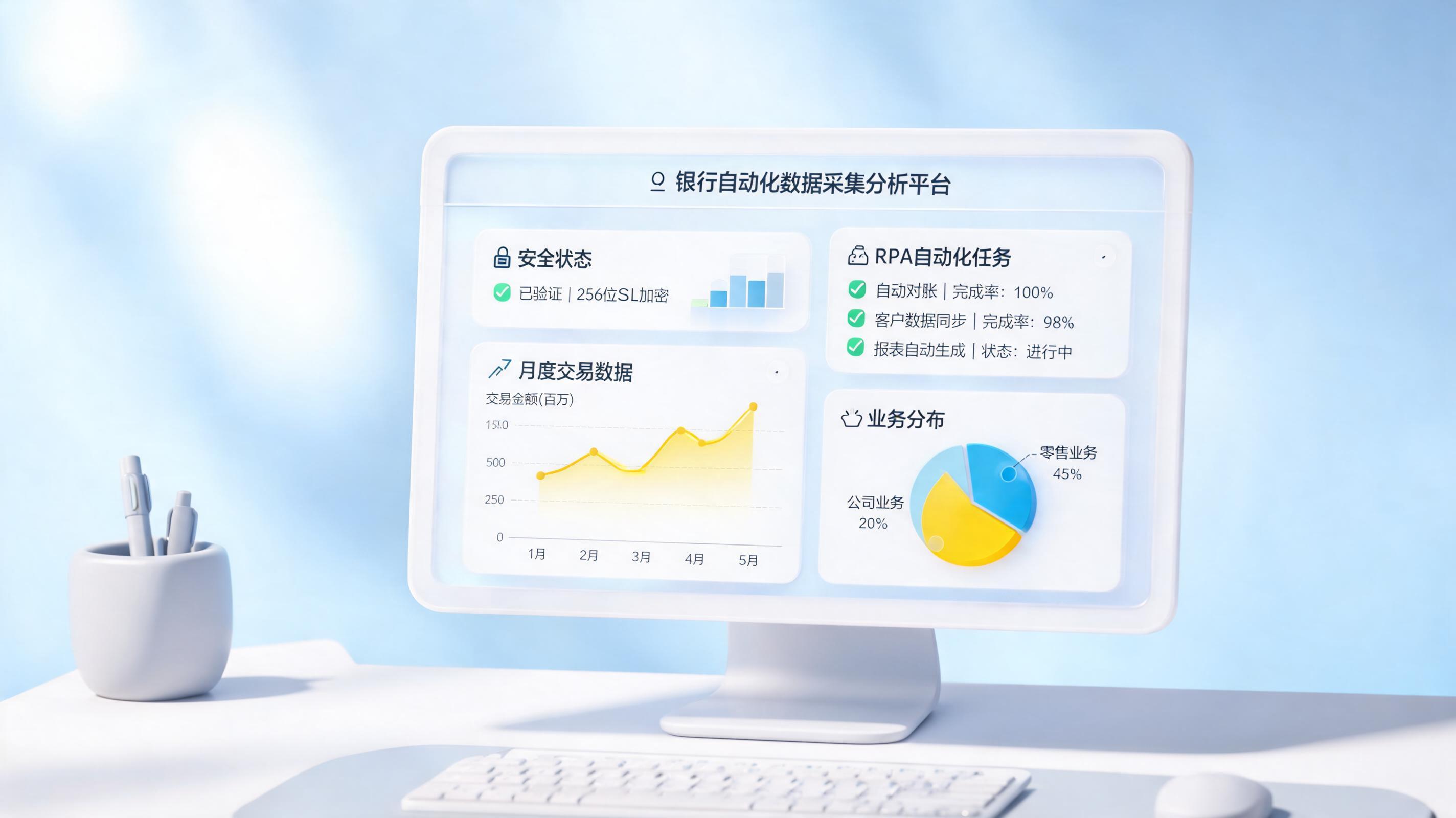 告别手动查报表：如何实现银行数据的每日自动采集与智能分析？_图1