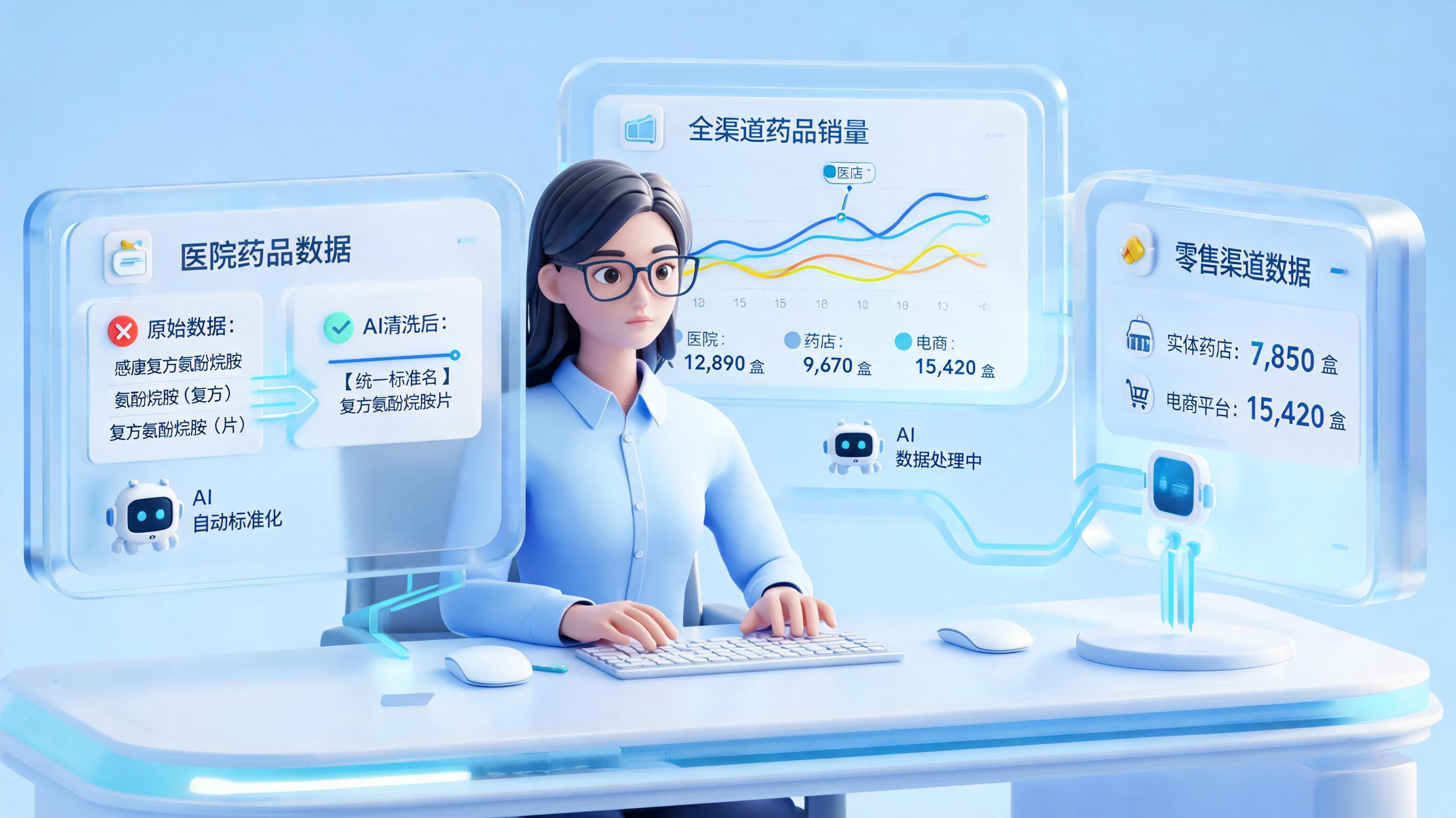 药品销售数据清洗能自动化吗?已成药企增长关键