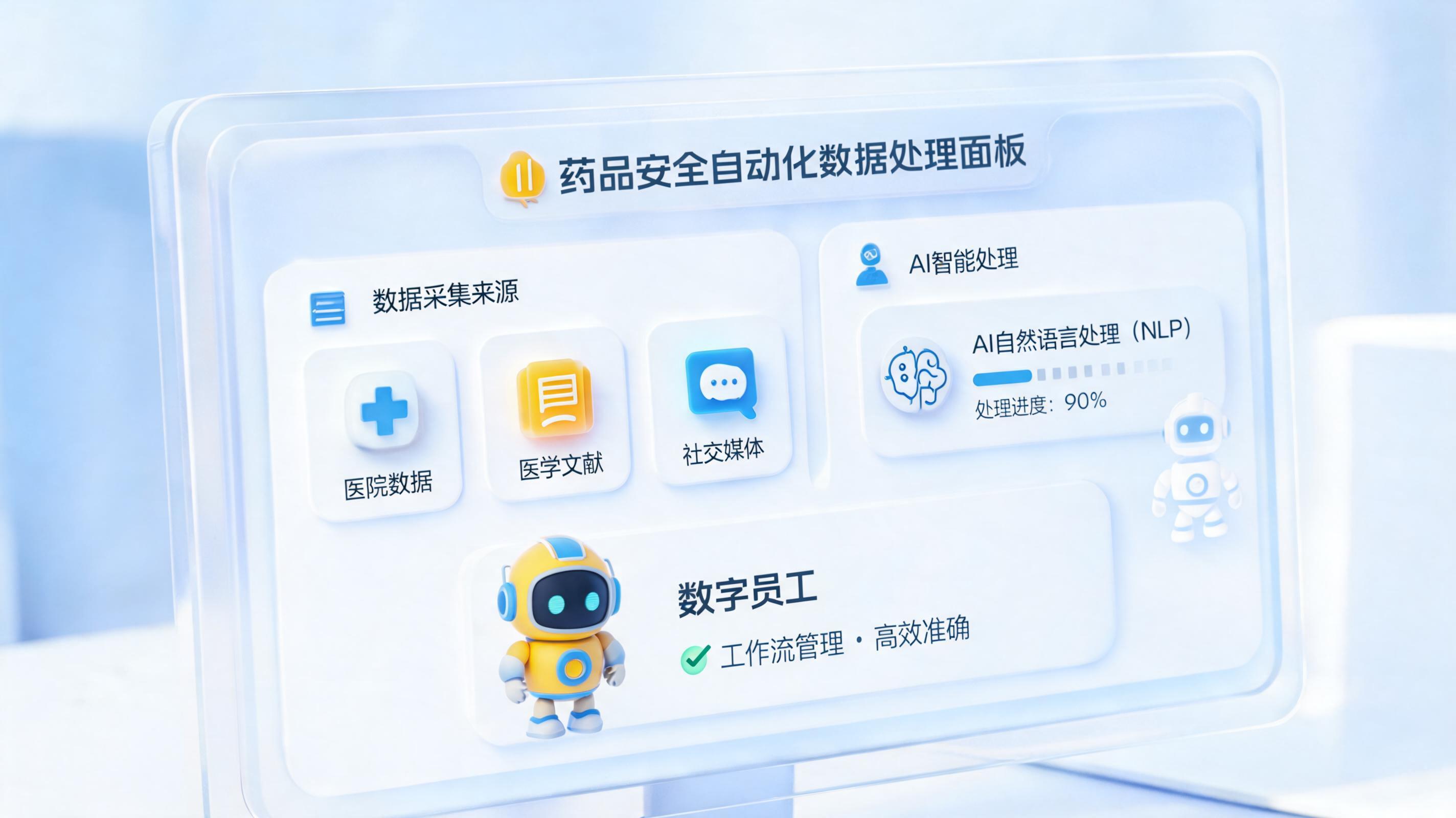 药物警戒数据录入效率低怎么解决？实在Agent加速药物警戒数据录入_图1