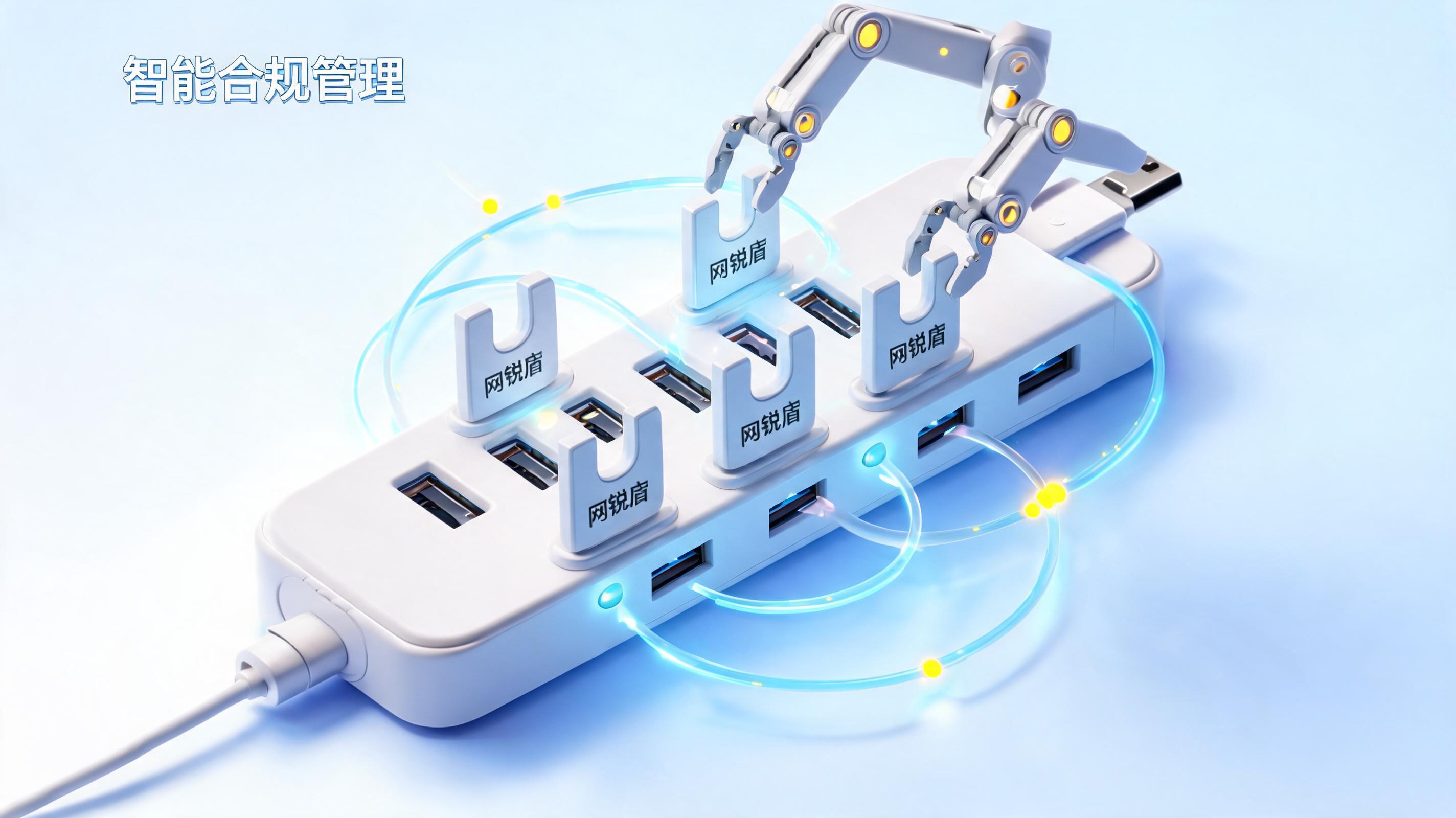 U盾太多管不过来?银行U盾USB Hub自动化管理实战指南