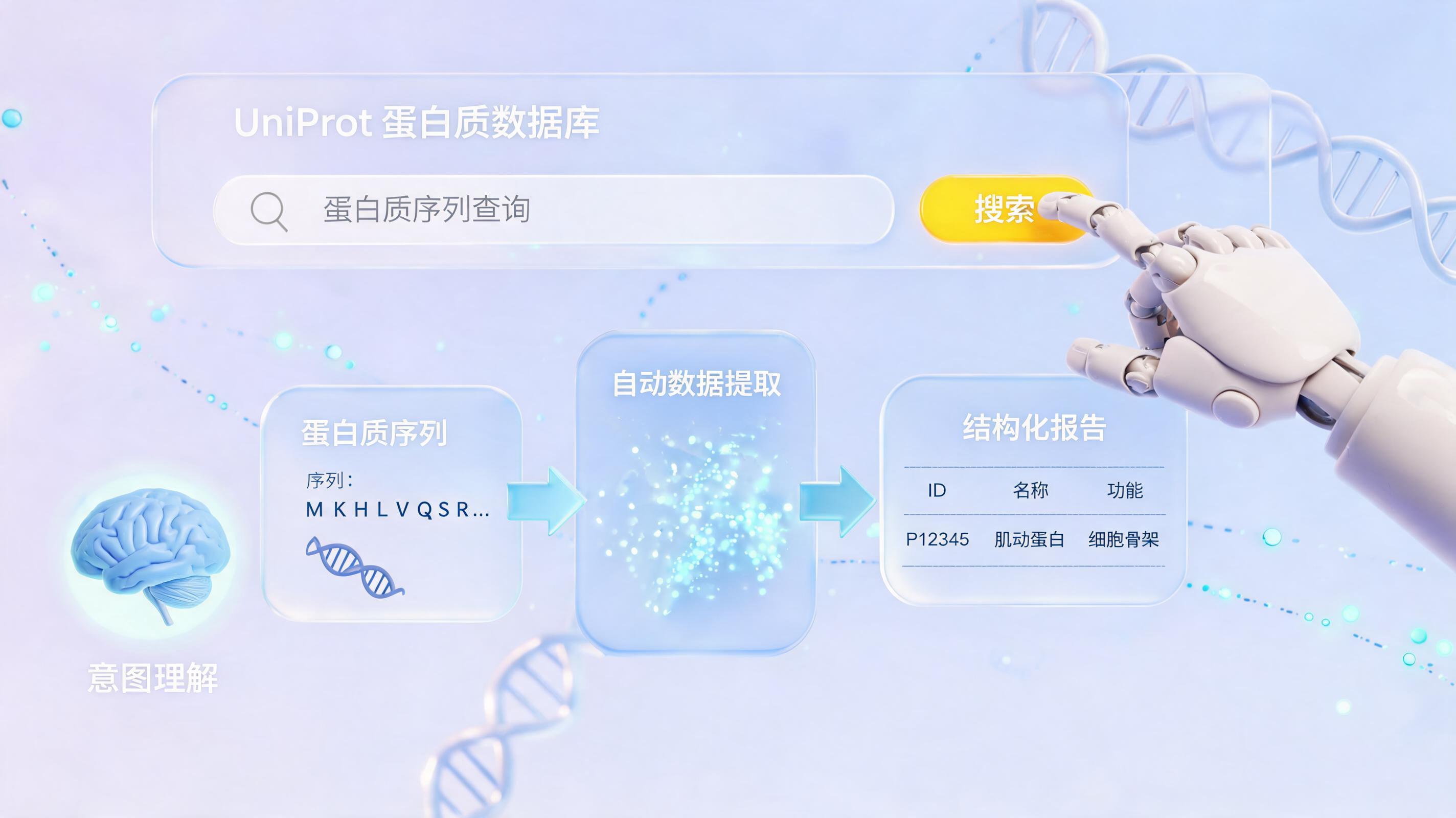 UniProt查询自动化,Agent如何重塑科研效率