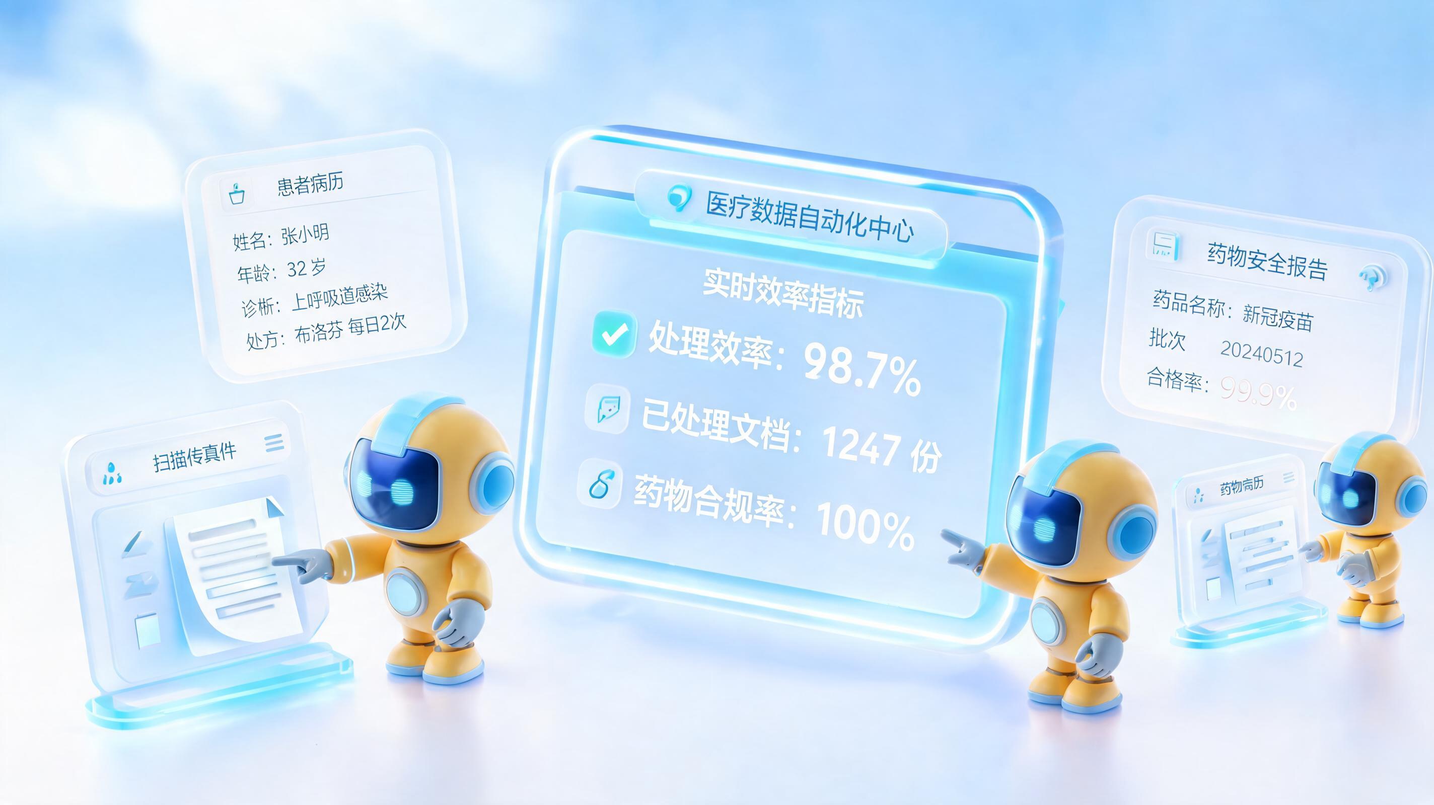 药物警戒数据录入速度慢怎么办?实在Agent构建全流程自动化中心