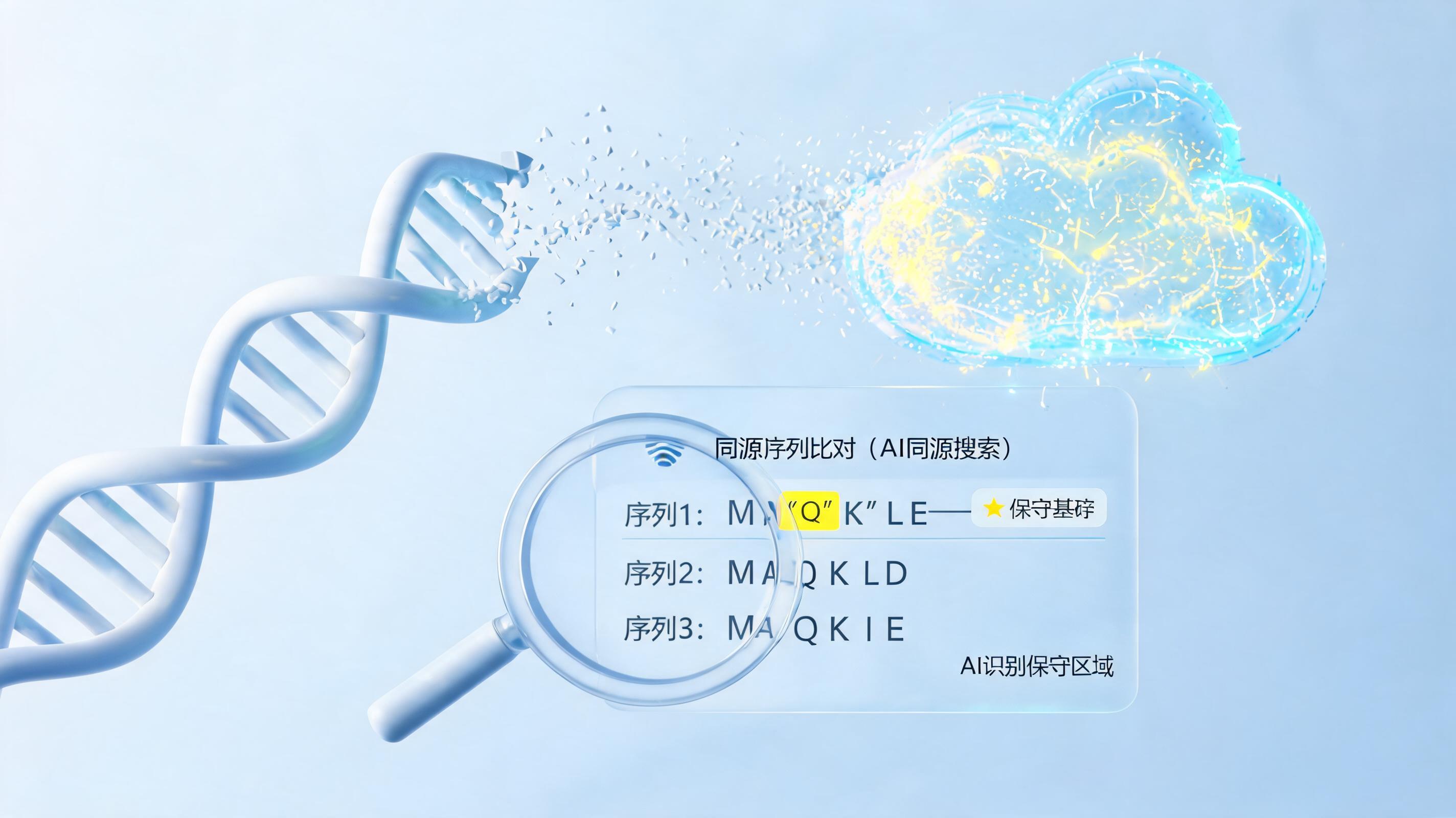 生物信息学分析怎么看序列相似度?从基础局部比对到AI秒级检索