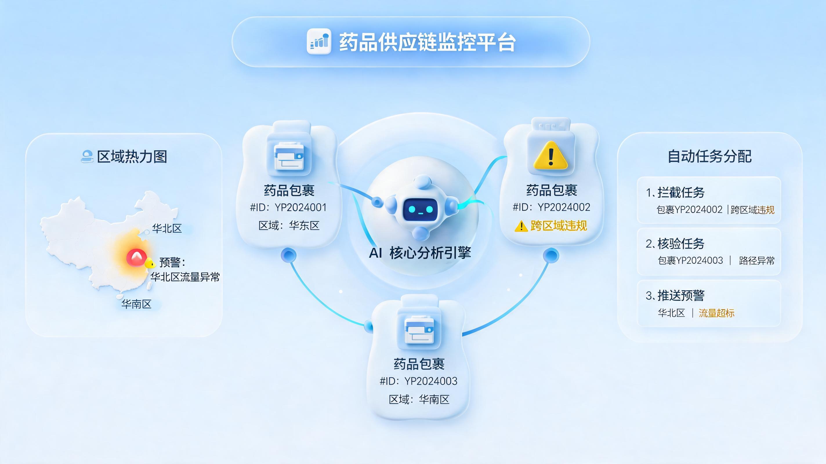 药品窜货监控难?用自动化实现智能防窜